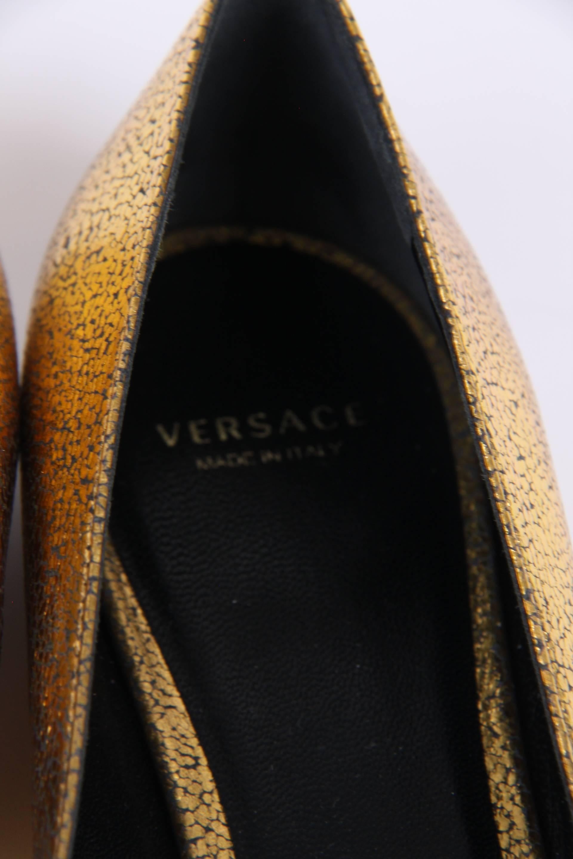 versace ballerina shoes