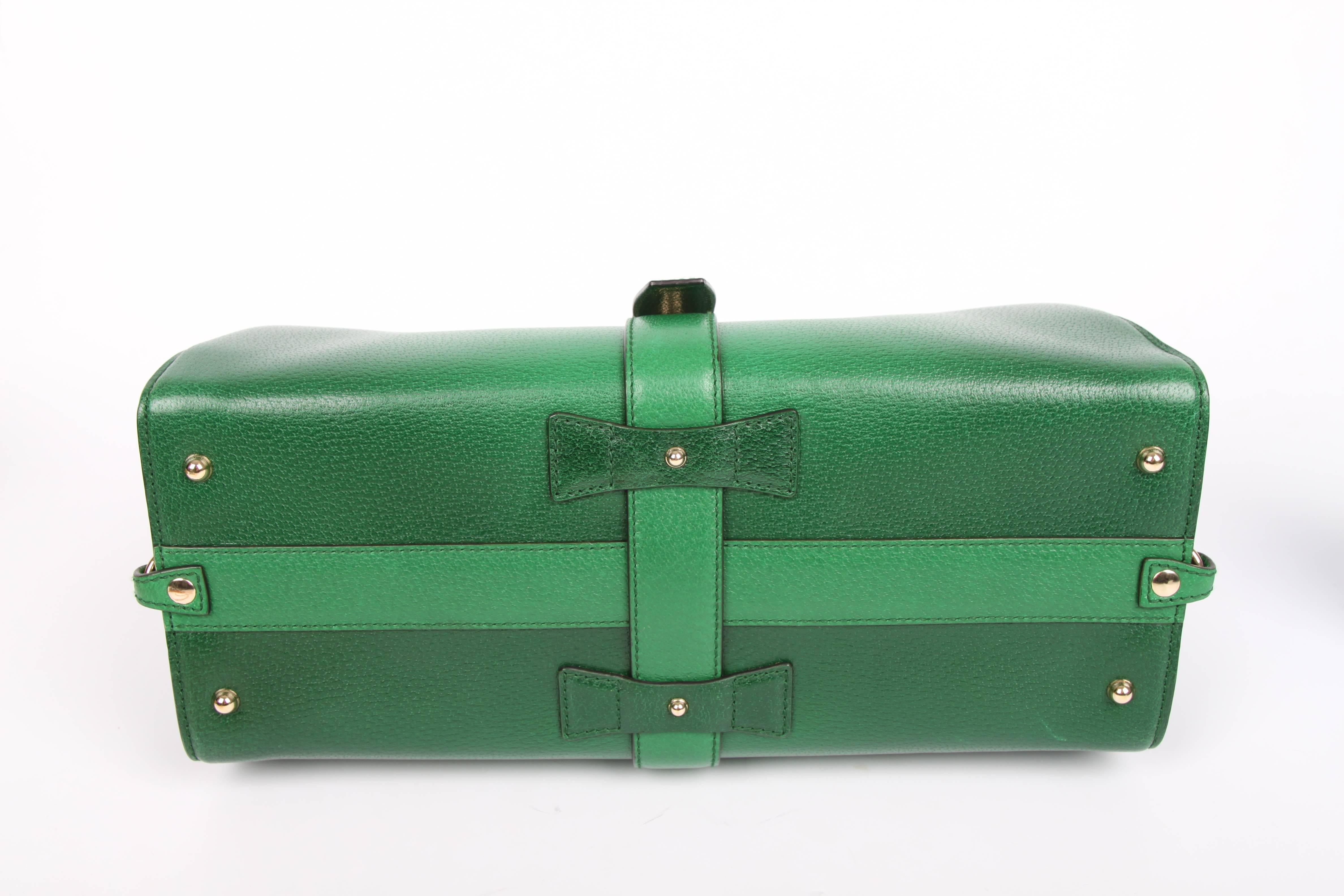 Women's   Gucci Stirrup Top Handle Bag - green   Gucci Stirrup Top Handle Bag - green   
