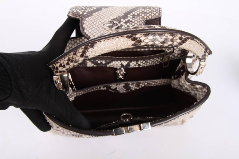 Louis Vuitton Capucines BB Top Handle Bag - python leather For Sale at 1stdibs
