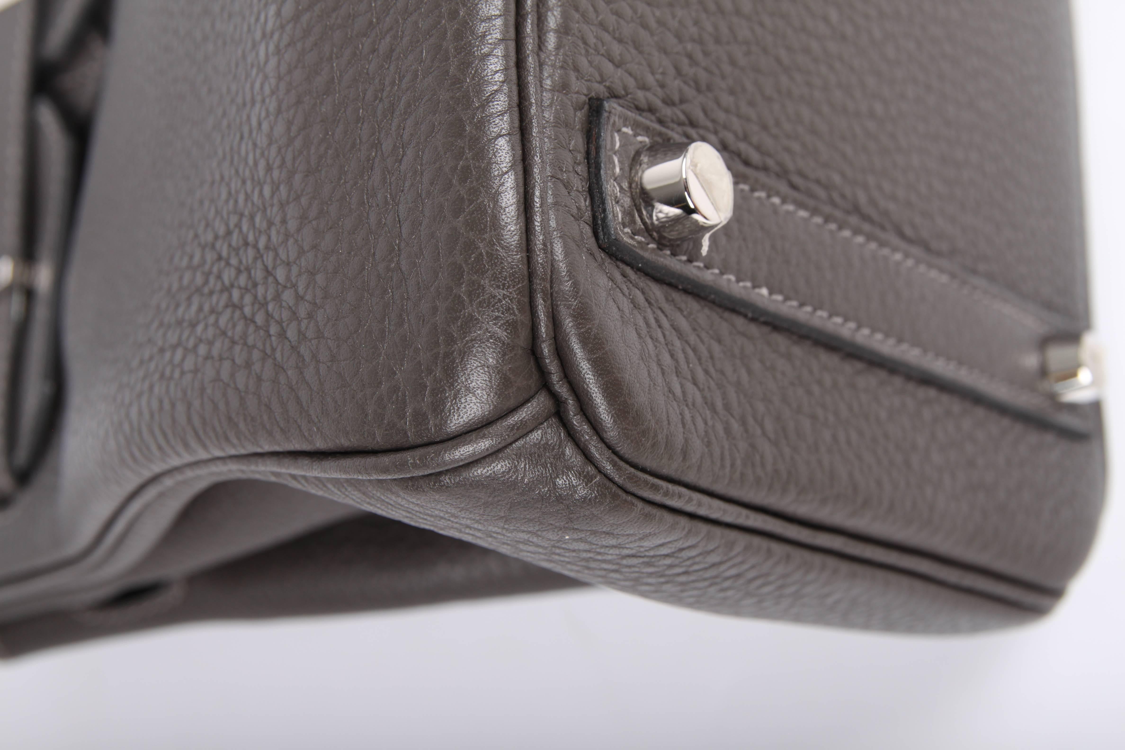 Hermès silver-tone hardware Birkin 30 Bag  4