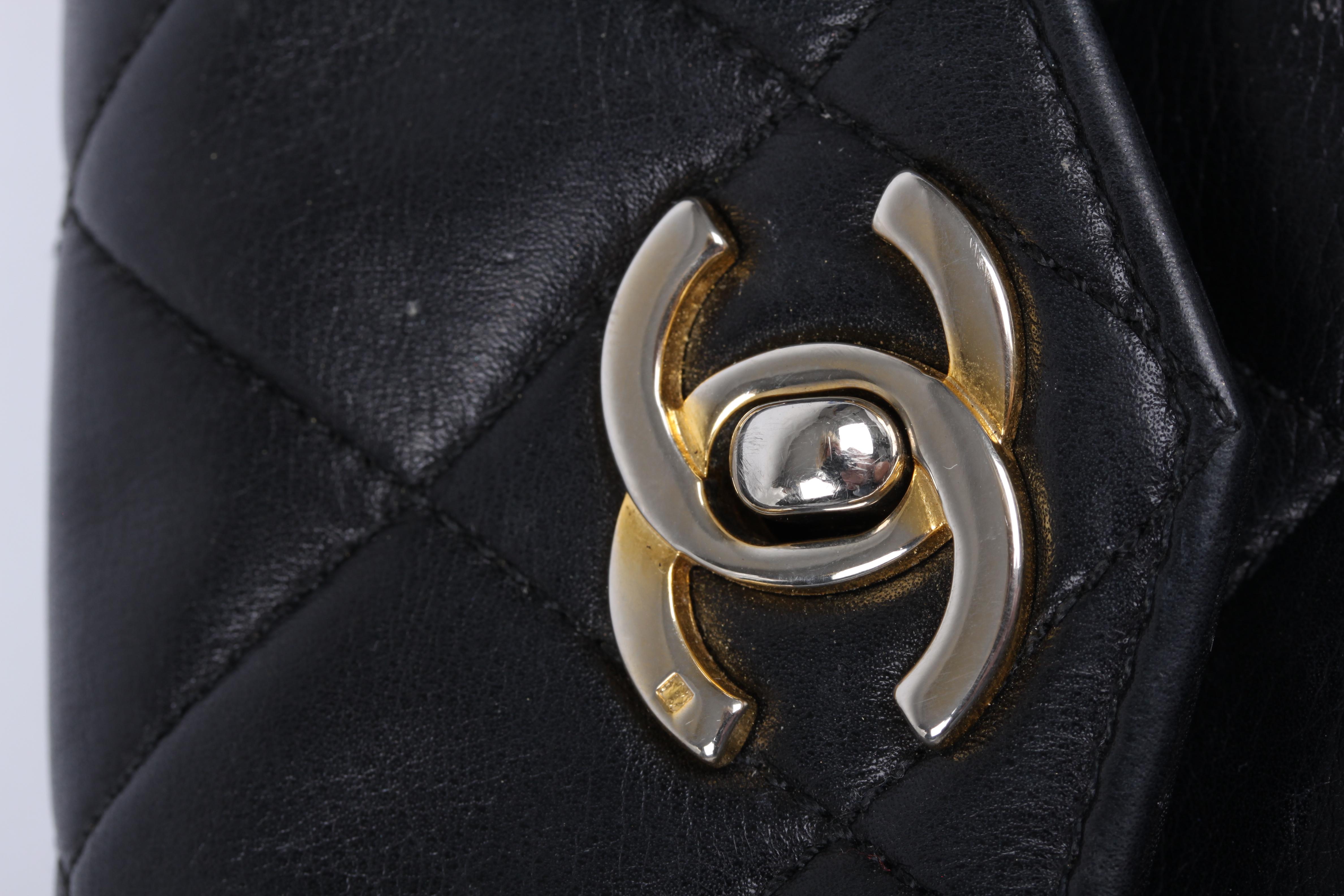 Chanel Belt Bag Leather - black/gold 2