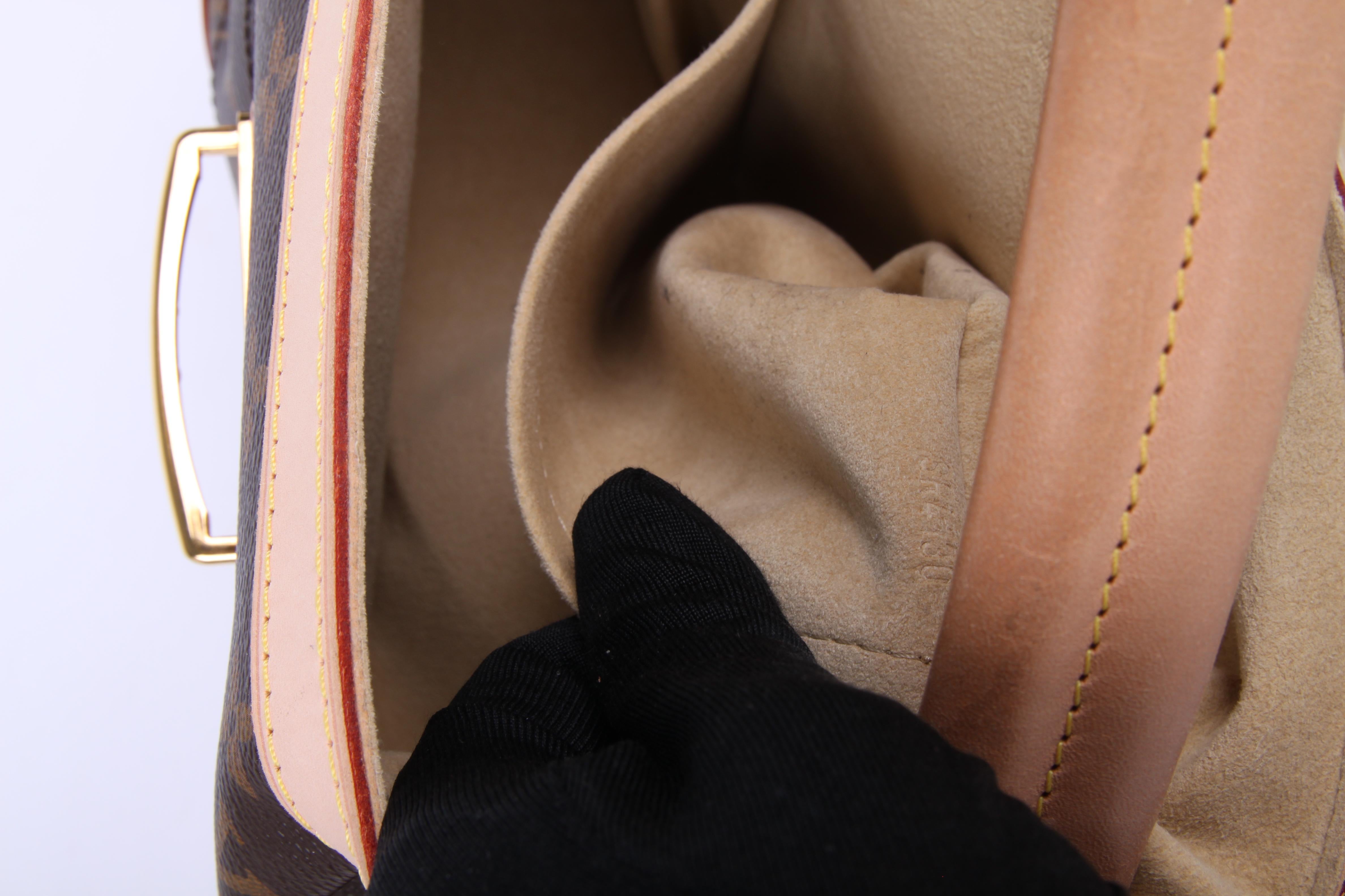 Louis Vuitton Beverly MM Monogram Bag - brown 3