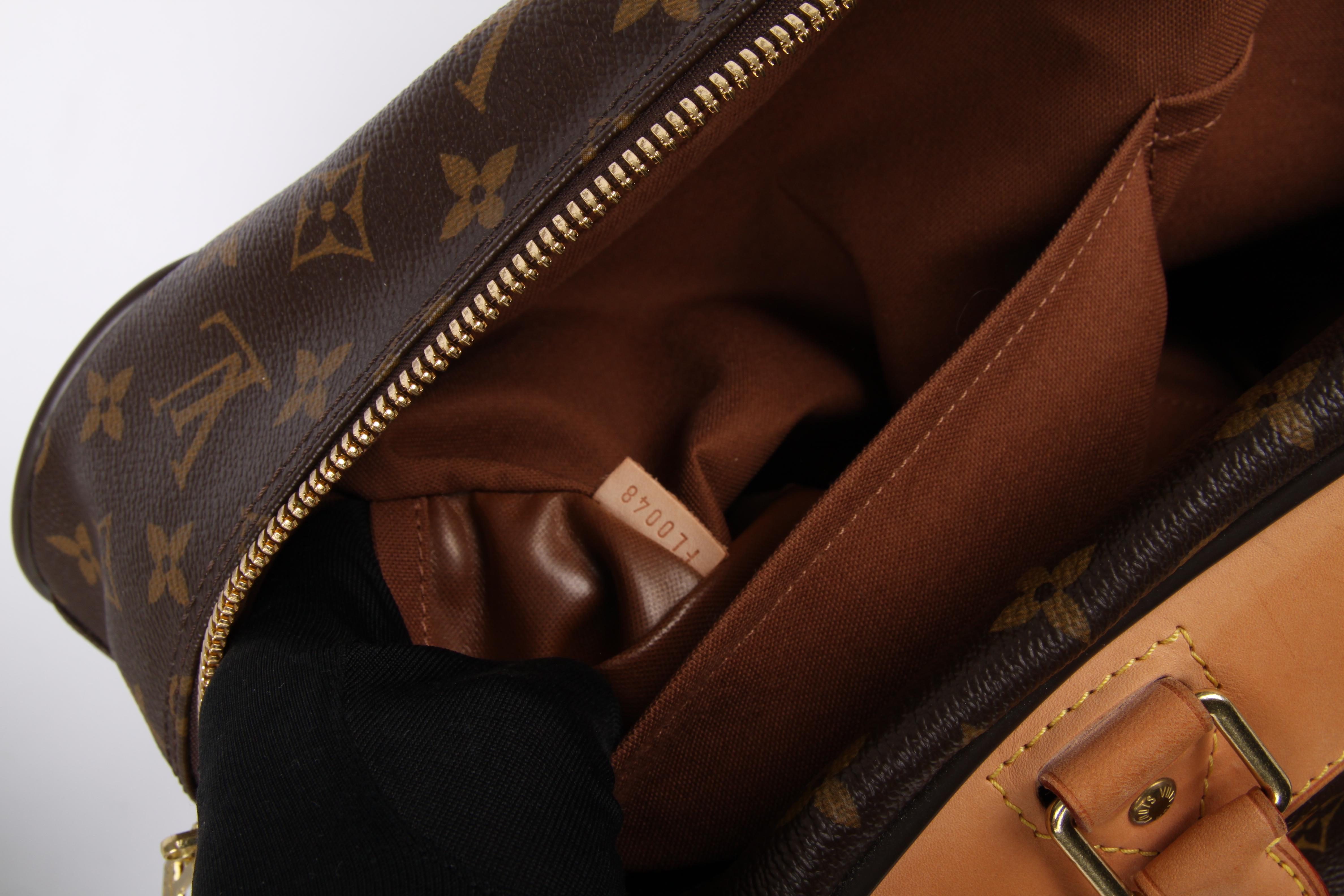 Louis Vuitton Monogram Canvas Eole 50 Rolling Duffle Bag - brown 1