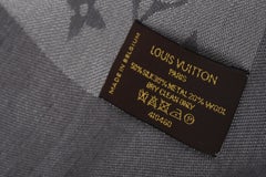 Louis Vuitton Scarf - grey & silver