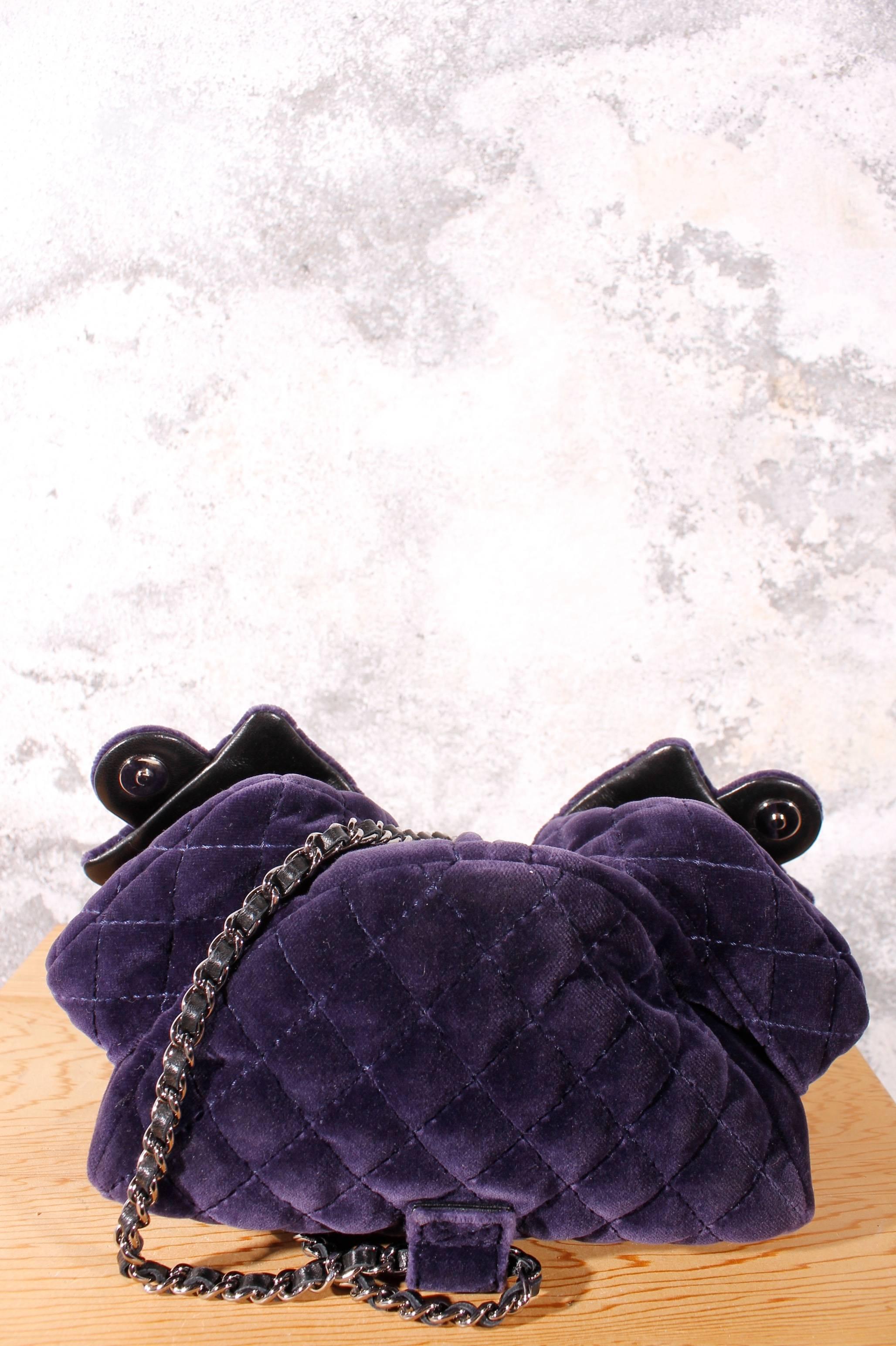 purple mini backpack