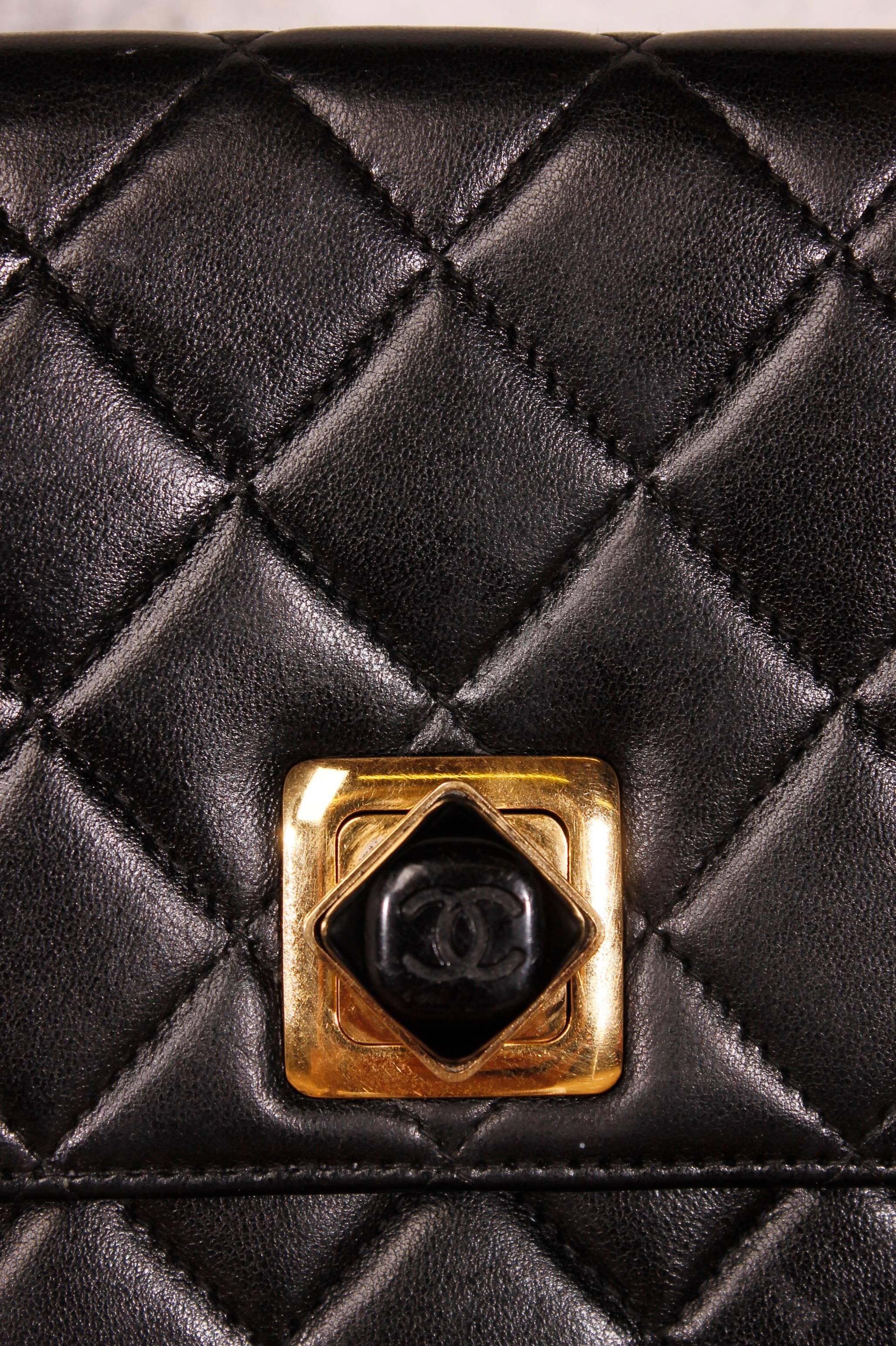 1997 Vintage Chanel 2.55 Bag Black - Limited Edition In Excellent Condition In Baarn, NL