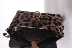 Salvatore Ferragamo Sofia Medium Tote Bag - leopard/ponyhair