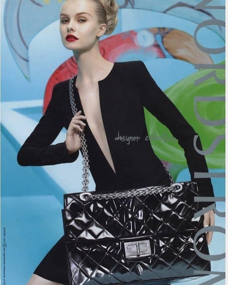 Chanel XXL Reissue Flap Bag - black patent leather 1
