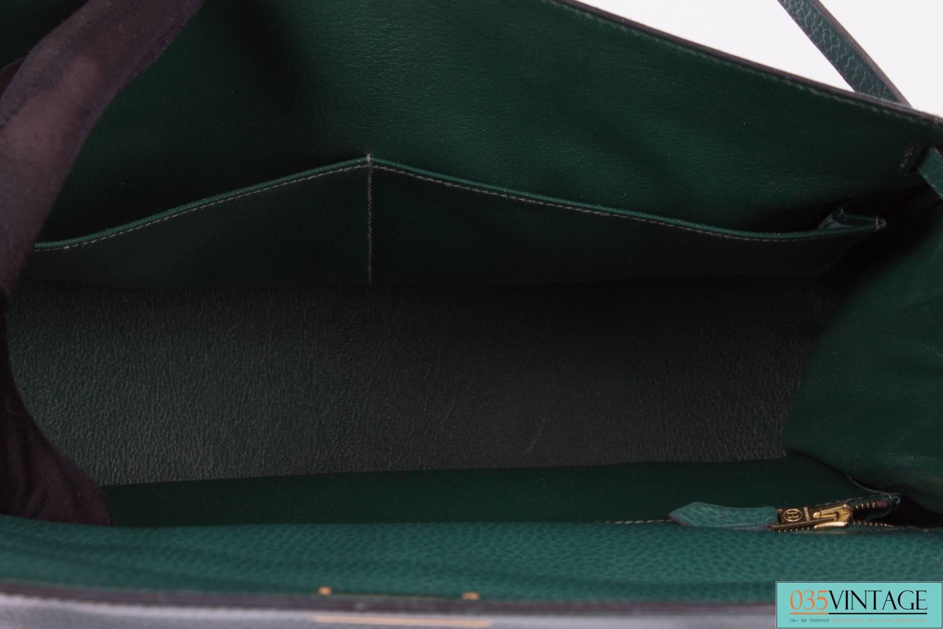 hermes kelly green