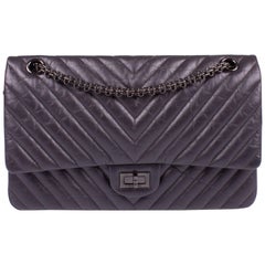       Chanel 2.55 Reissue Chevron 224 Flap Bag - So Black 