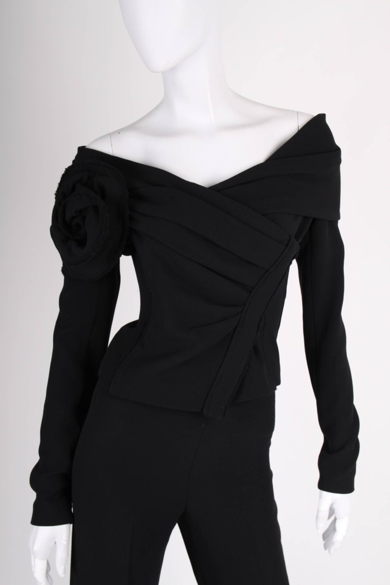 Donna Karan 2-pcs Suit - black at 1stdibs