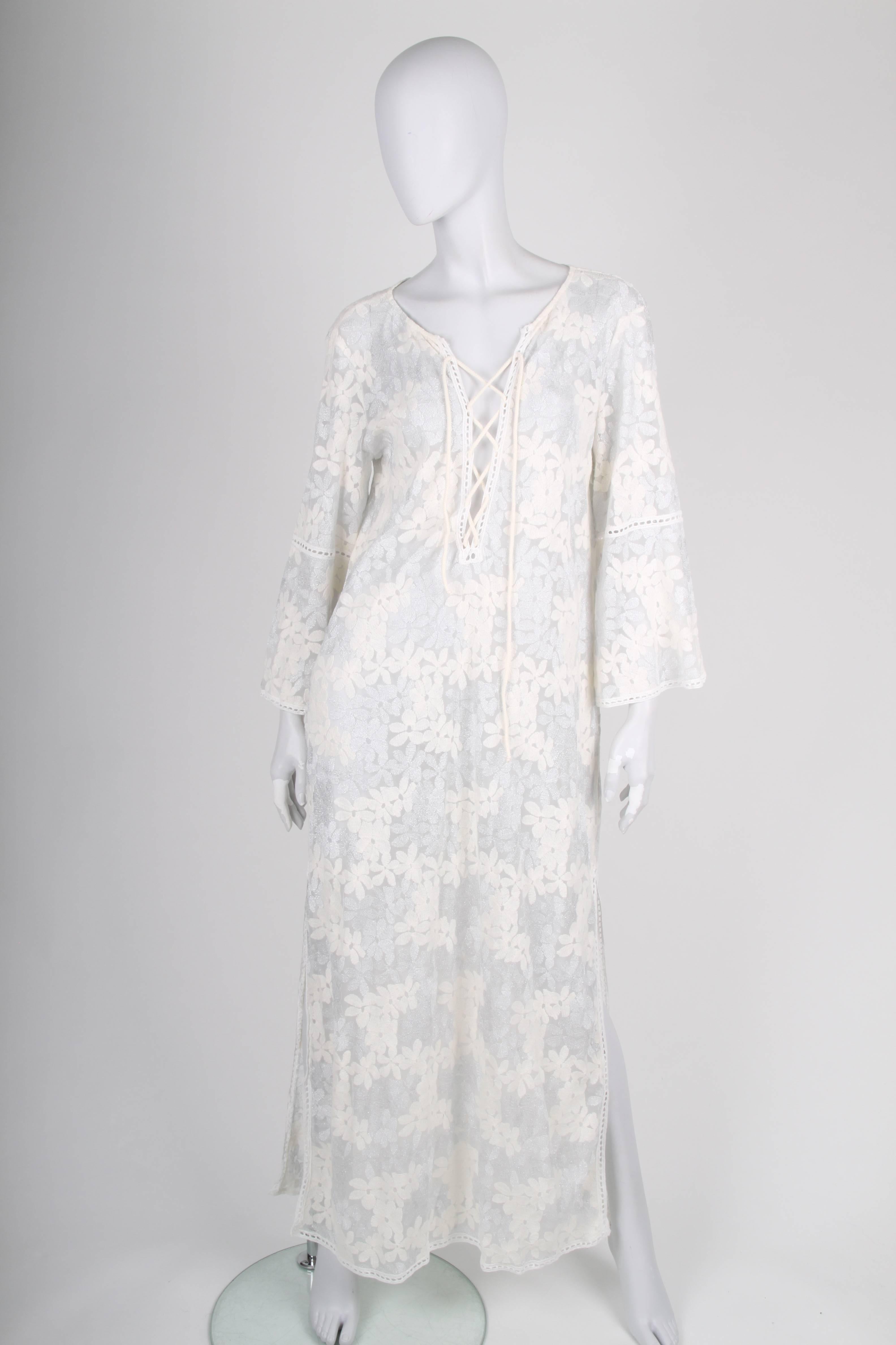 Gray   Raffaela d´Angelo Tunic Beach Dress - white/silve