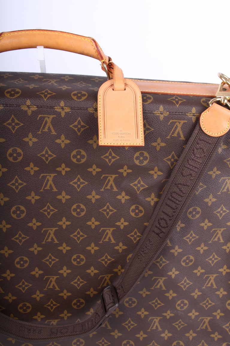 Louis Vuitton Monogram Canvas Garment Carrier Bag 5 hangers brown at 1stDibs louis vuitton