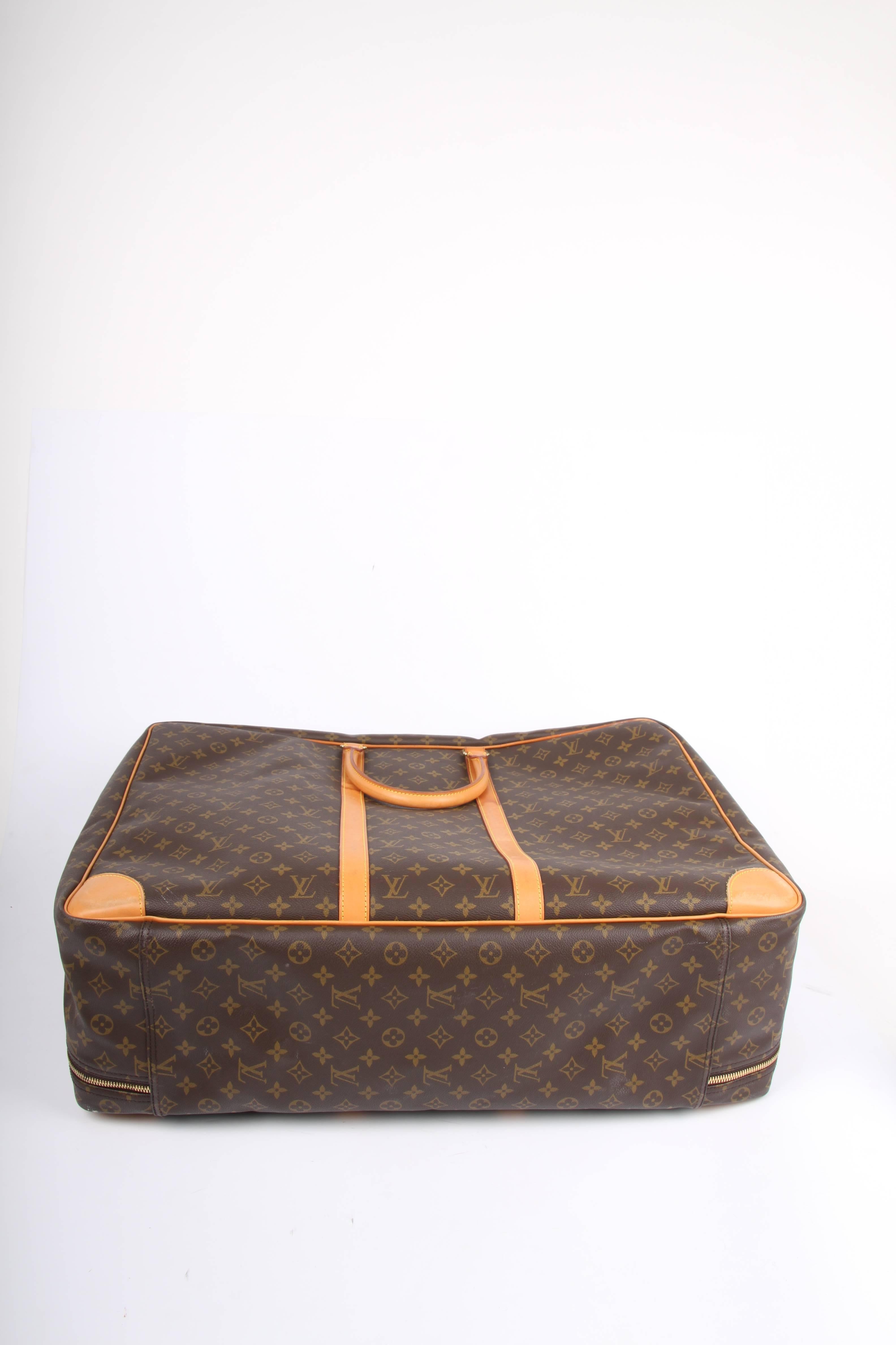   Louis Vuitton Monogram Canvas Sirius 65 Suitcase - brown   Louis Vuitton Monog In Good Condition In Baarn, NL