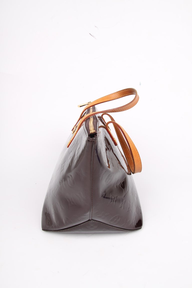 Bréa patent leather handbag Louis Vuitton Burgundy in Patent leather -  26519503
