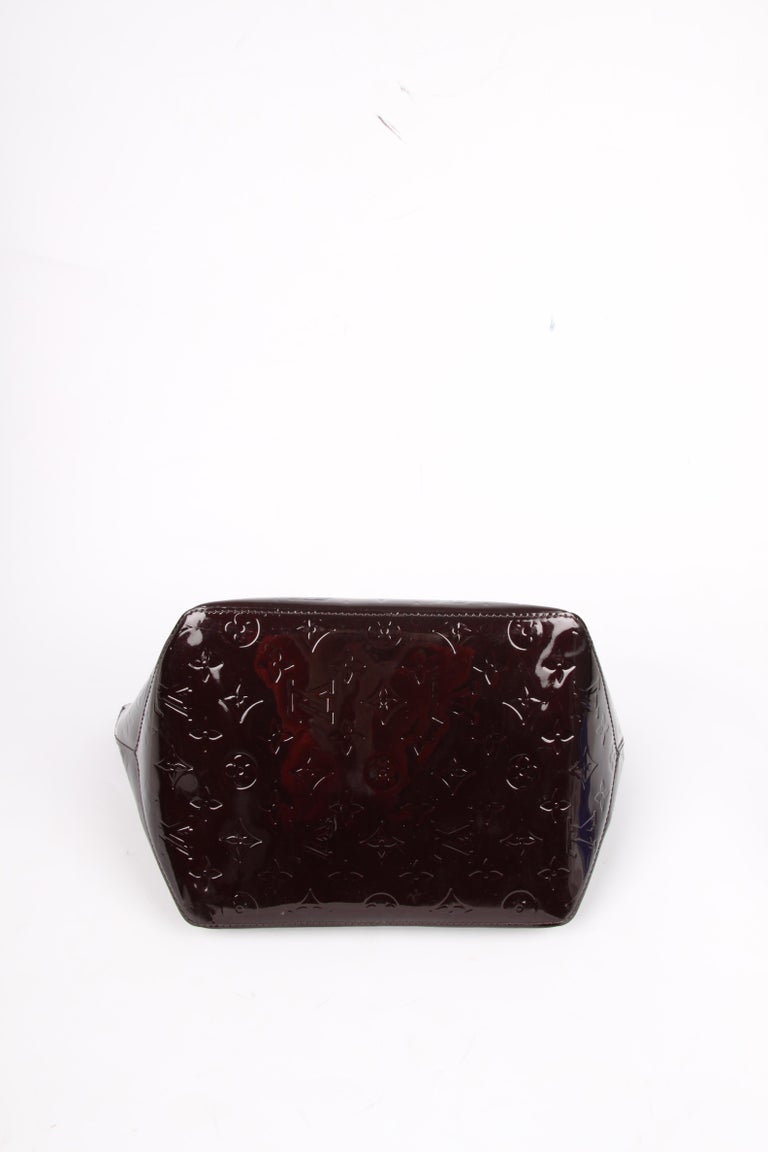 Louis Vuitton bag model Bellevue Red Patent leather ref.854564