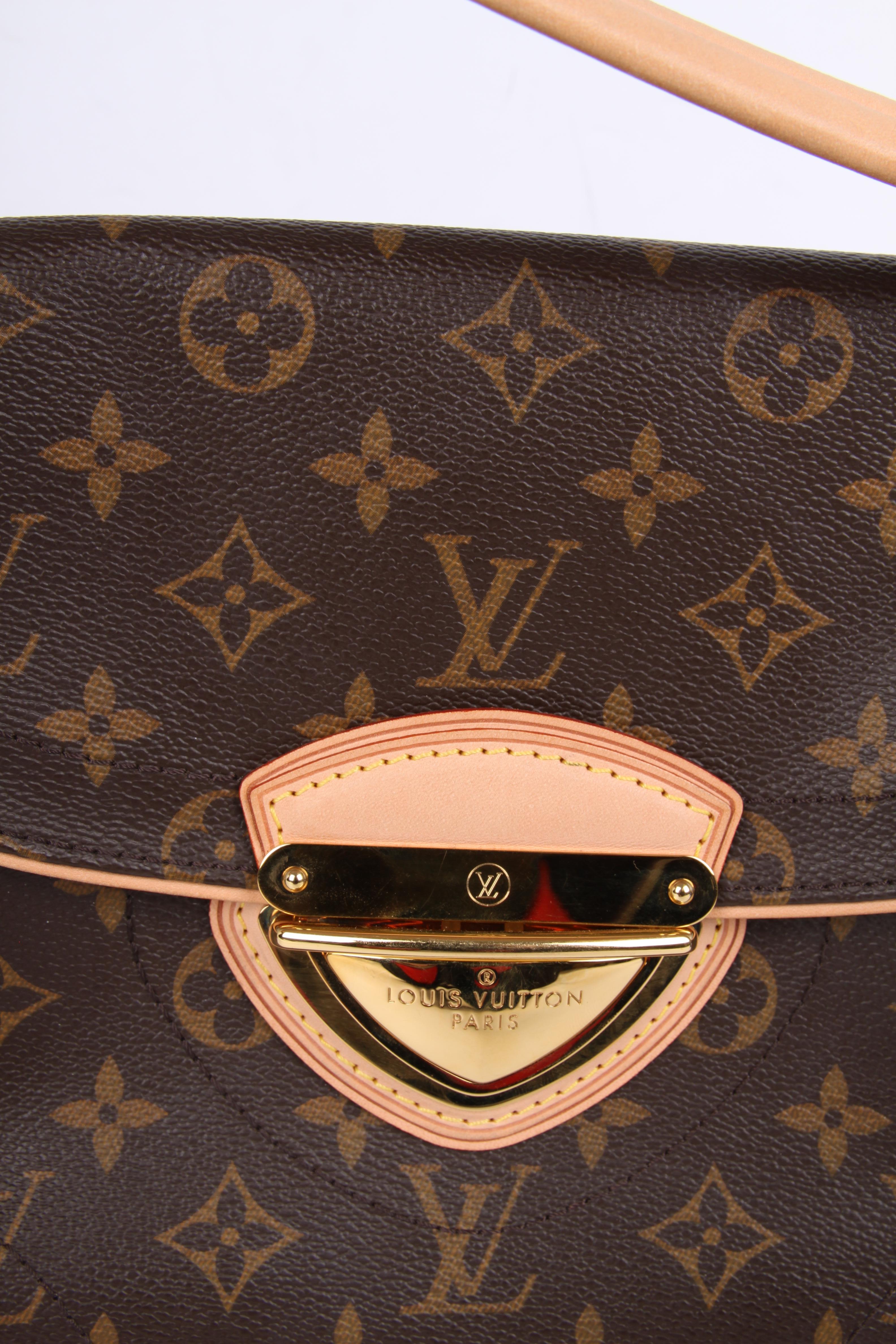 Louis Vuitton Beverly MM Monogram Bag - brown In Excellent Condition In Baarn, NL