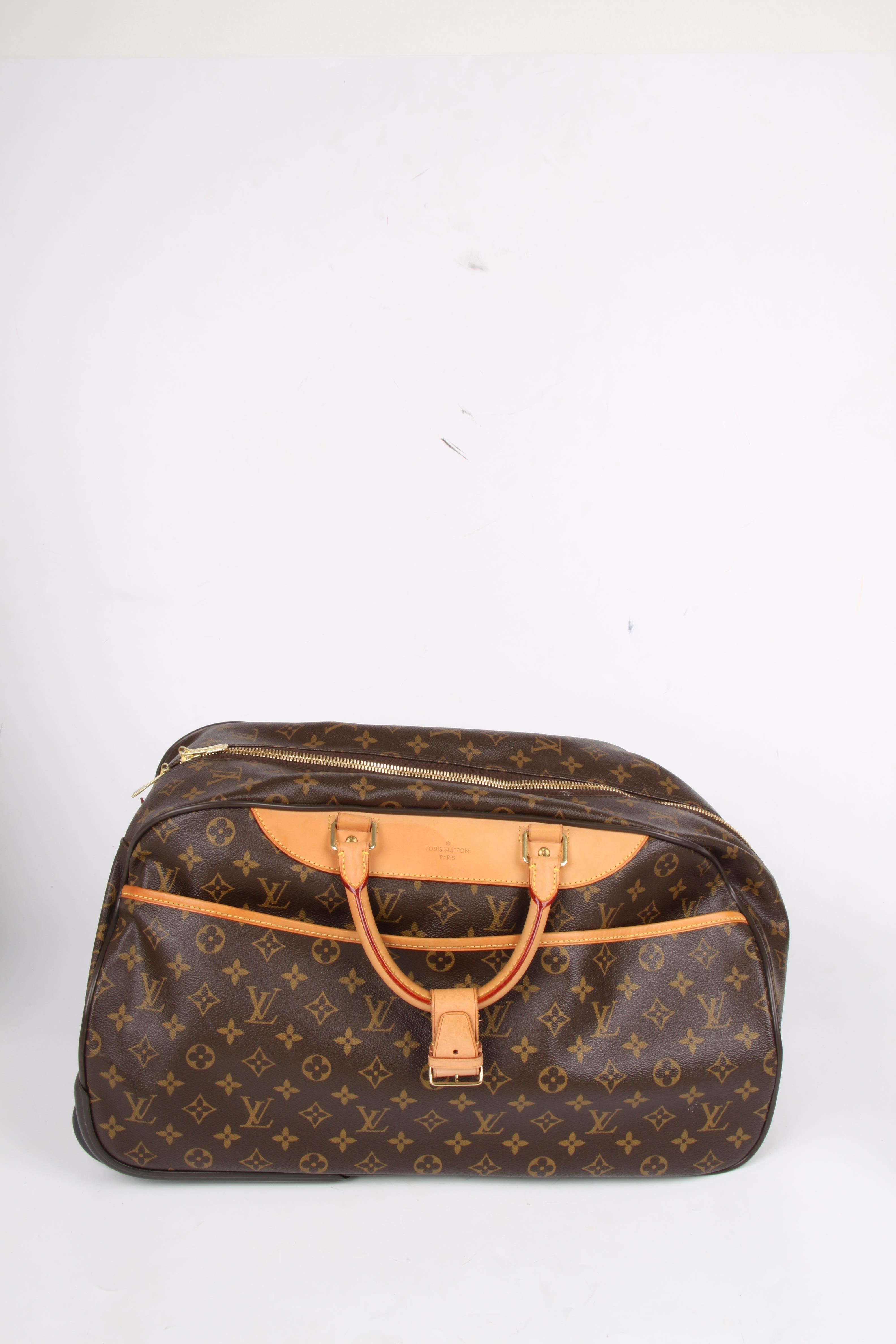 louis vuitton rolling duffel luggage