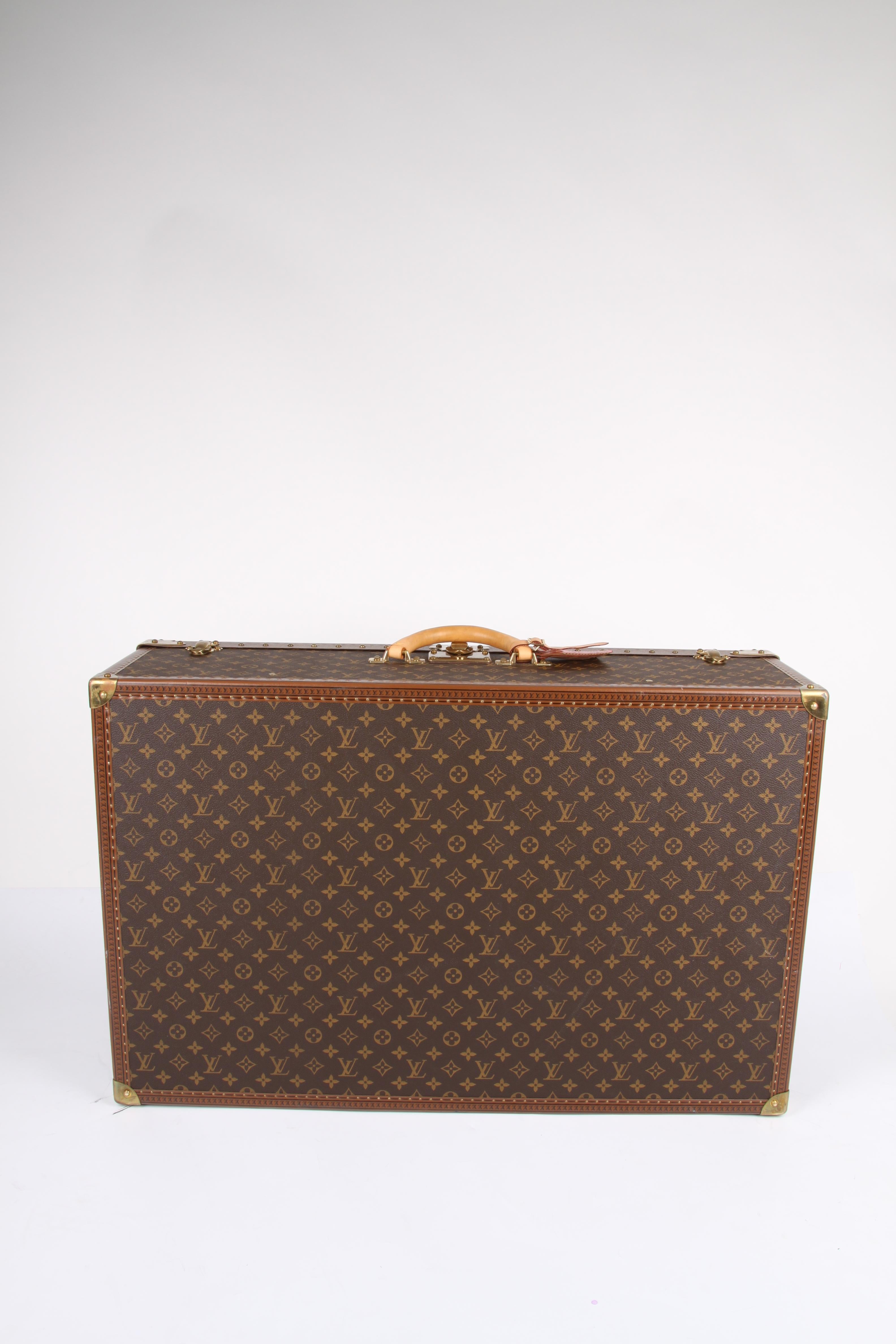   Louis Vuitton Monogram Trunk Suitcase - brown   Louis Vuitton Monogram Trunk S 1