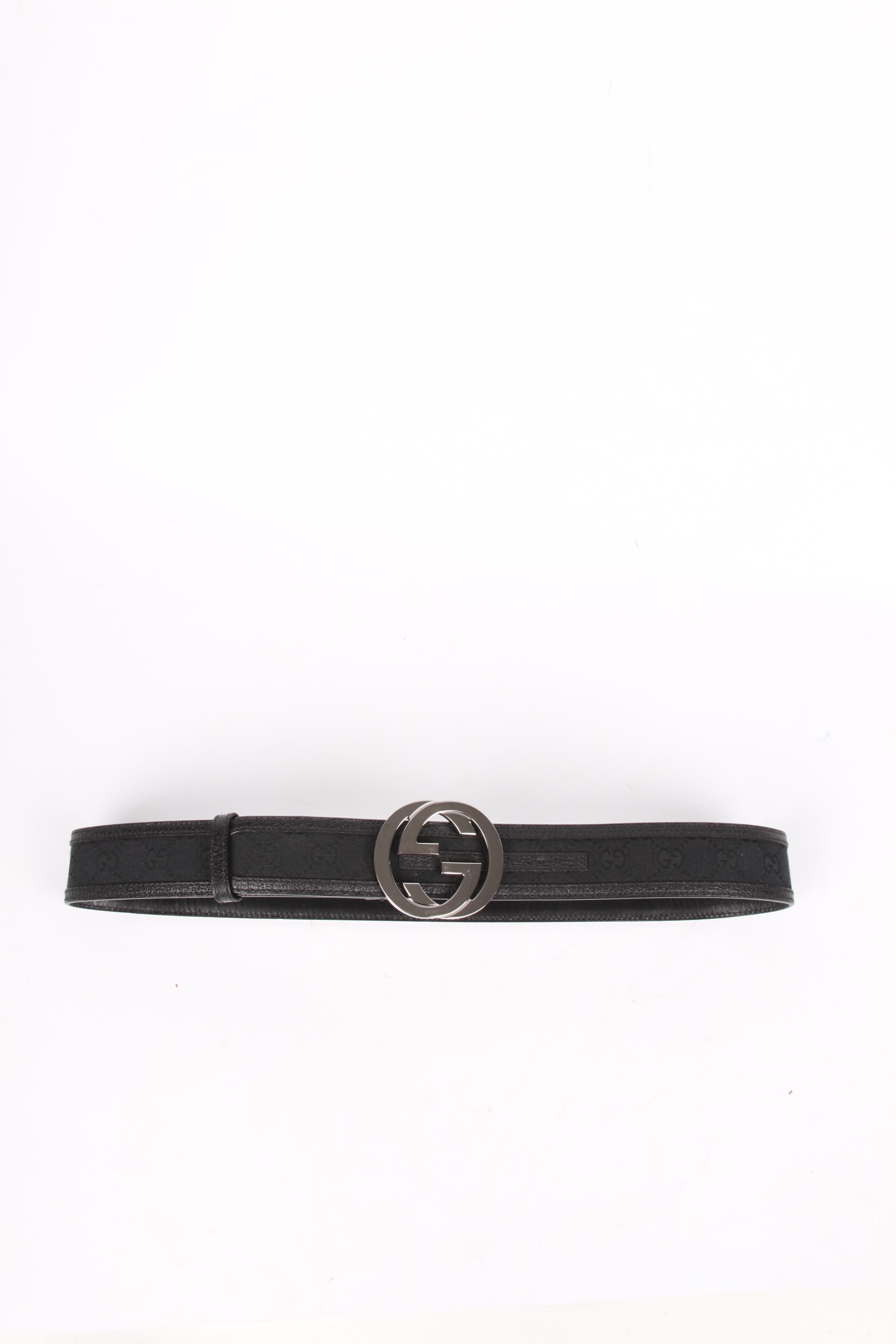 silver gucci belt
