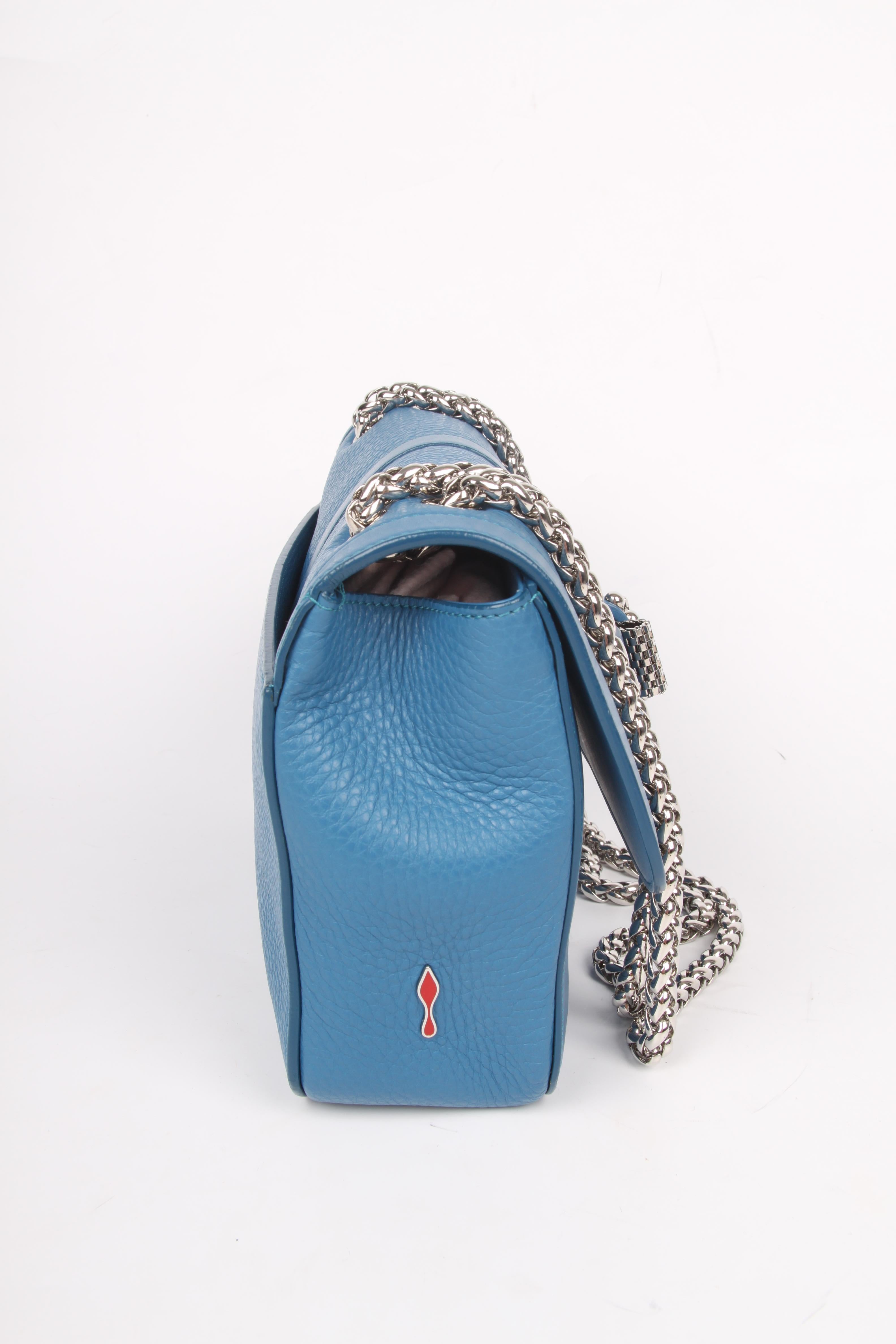 Blue Louboutin Sweet Charity Bag - blue