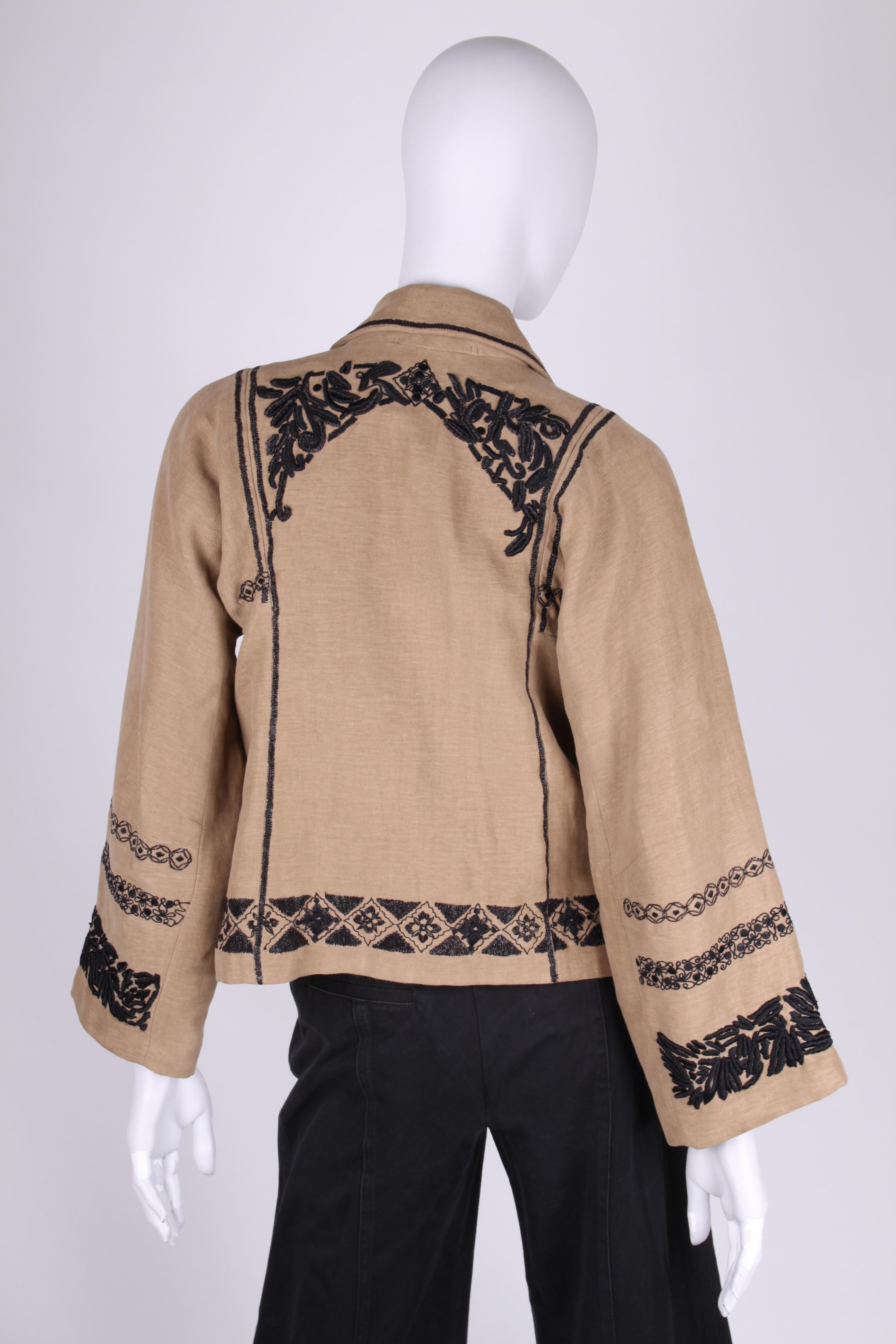 dries van noten embroidered coat