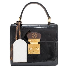 Louis Vuitton Black Monogram Vernis Epi Leather Spring Street PM Handbag