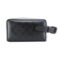 Louis Vuitton Monogram Eclipse Canvas Black Leather Toiletry Bag
