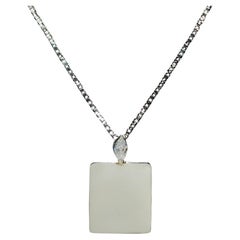 Collana in argento con incisione personalizzabile di Series of Eleven