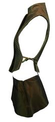 F/W 1999 & S/S 1997 Alexander McQueen Chinese Armor Vest Bumster Mini Skirt Set