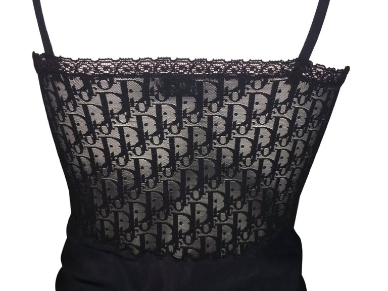 christian dior mesh dress