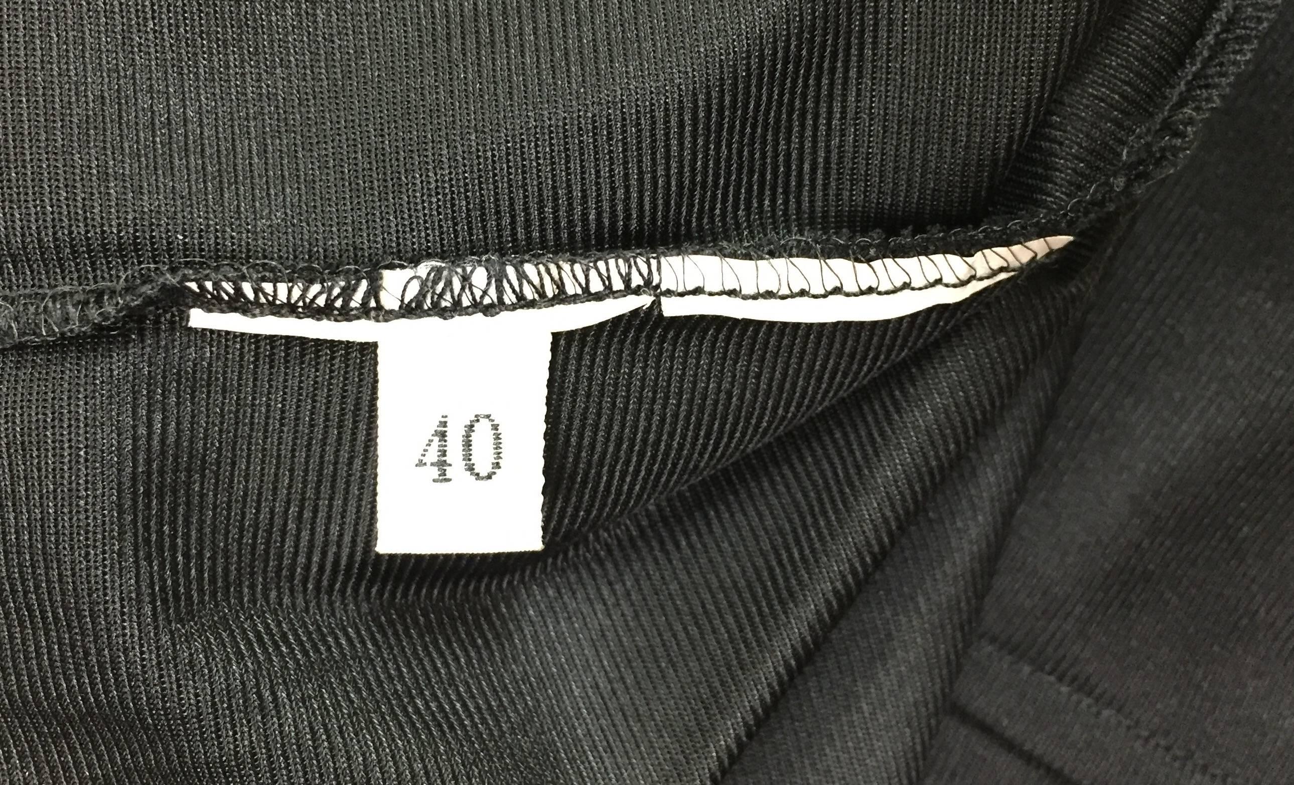 S/S 1998 Dolce & Gabbana Black Sheer Mesh Lace Underlay Wiggle Pencil Dress 1