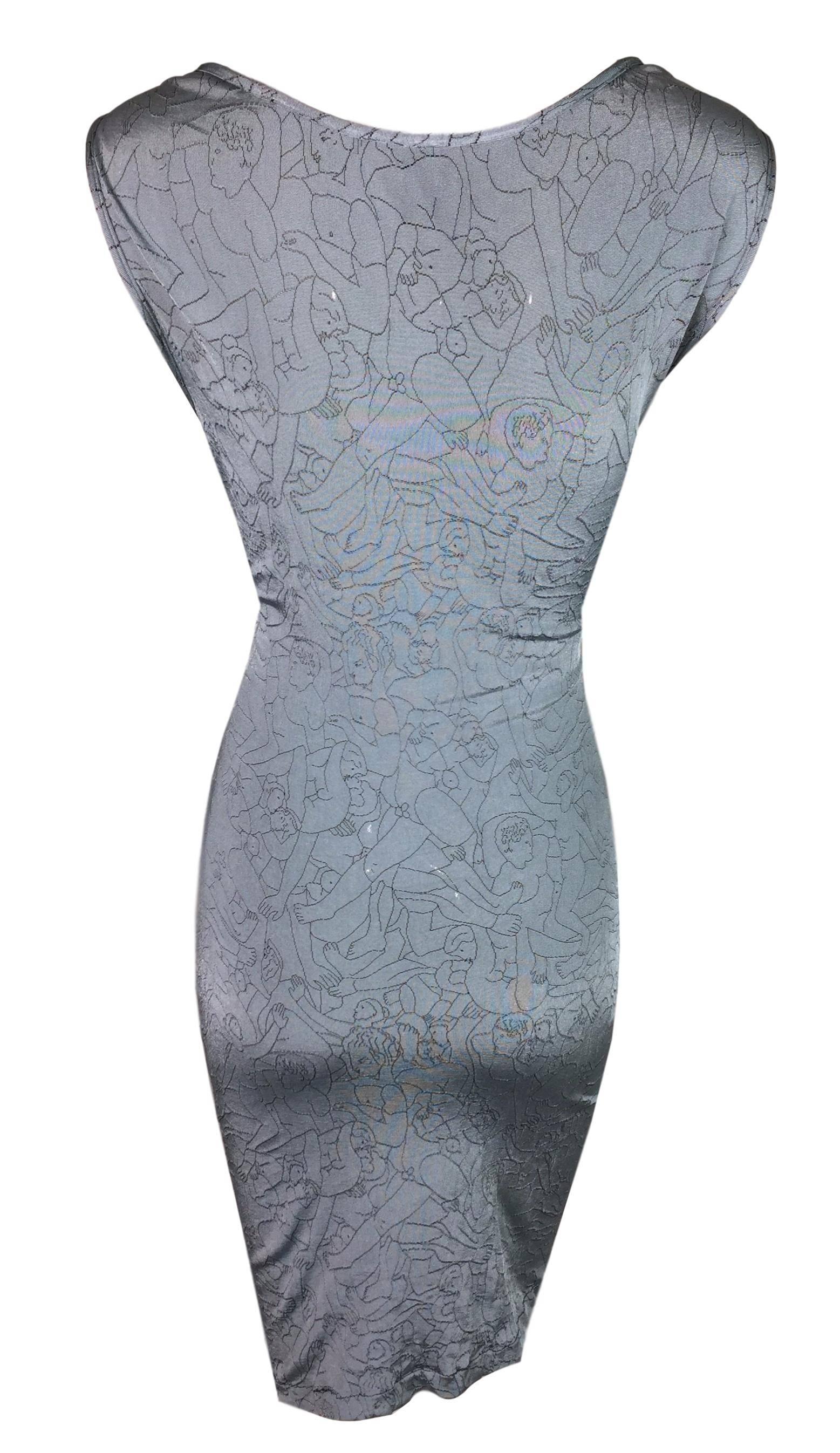 DESIGNER: S/S 2004 Vivienne Westwood x Wolford- rare orgie print!

Please contact for more information and/or photos.

CONDITION: Excellent 

MATERIAL: 95% nylon & 5% spandex

COUNTRY MADE: Austria

SIZE: M

MEASUREMENTS; provided as a courtesy
