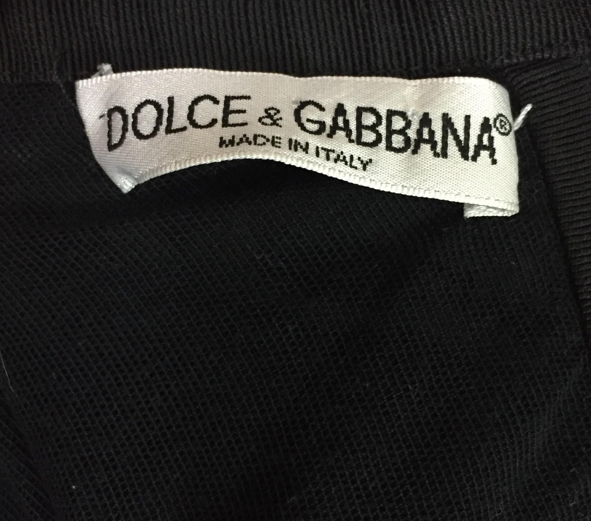 1997 Dolce & Gabbana Leopard & Black Mesh Bustier Pin-Up Wiggle Dress In Fair Condition In Yukon, OK