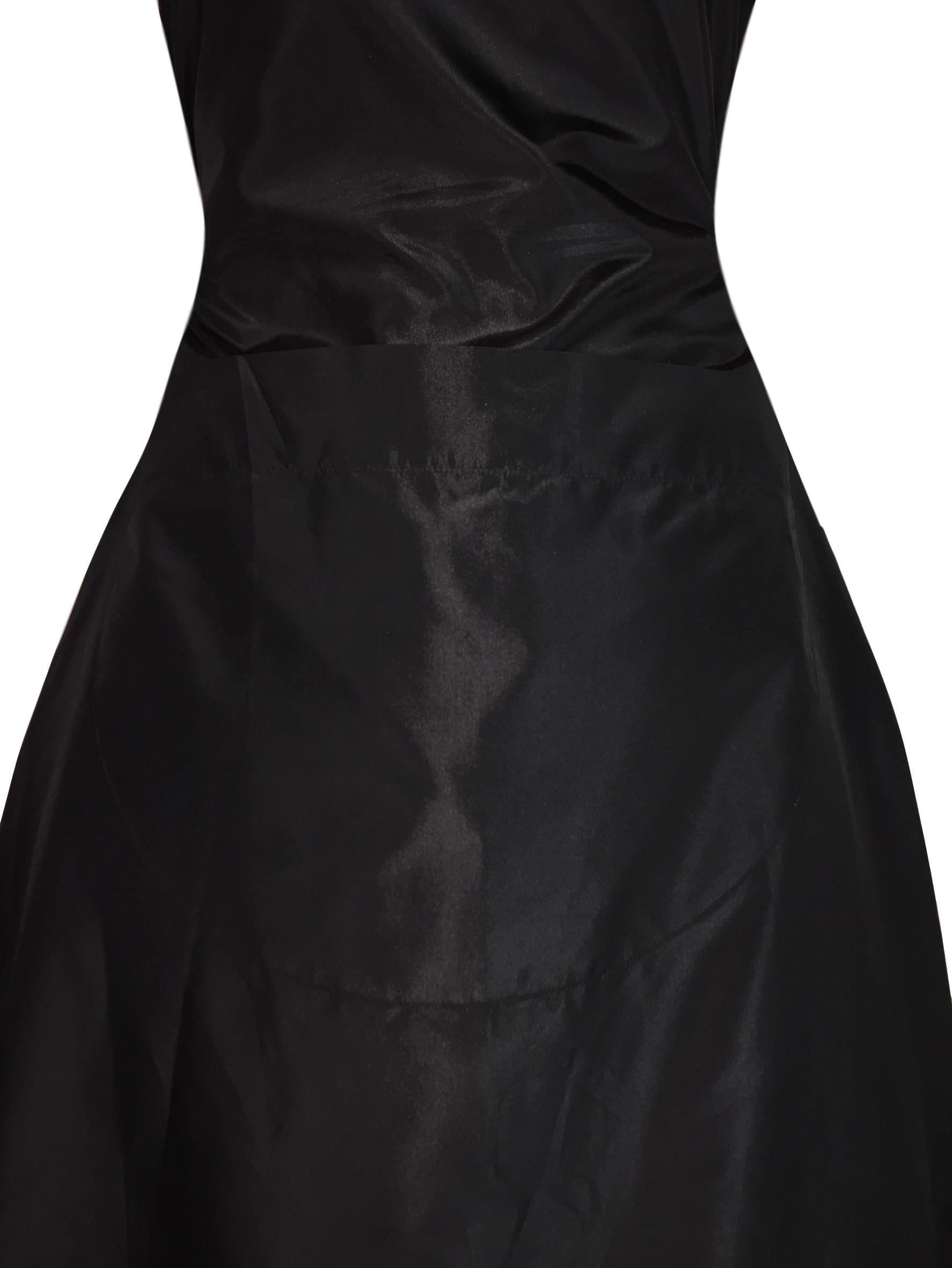 S/S 1998 Jean Paul Gaultier Runway Black Suspender Pinafore Steampunk Gown Dress In Good Condition In Yukon, OK