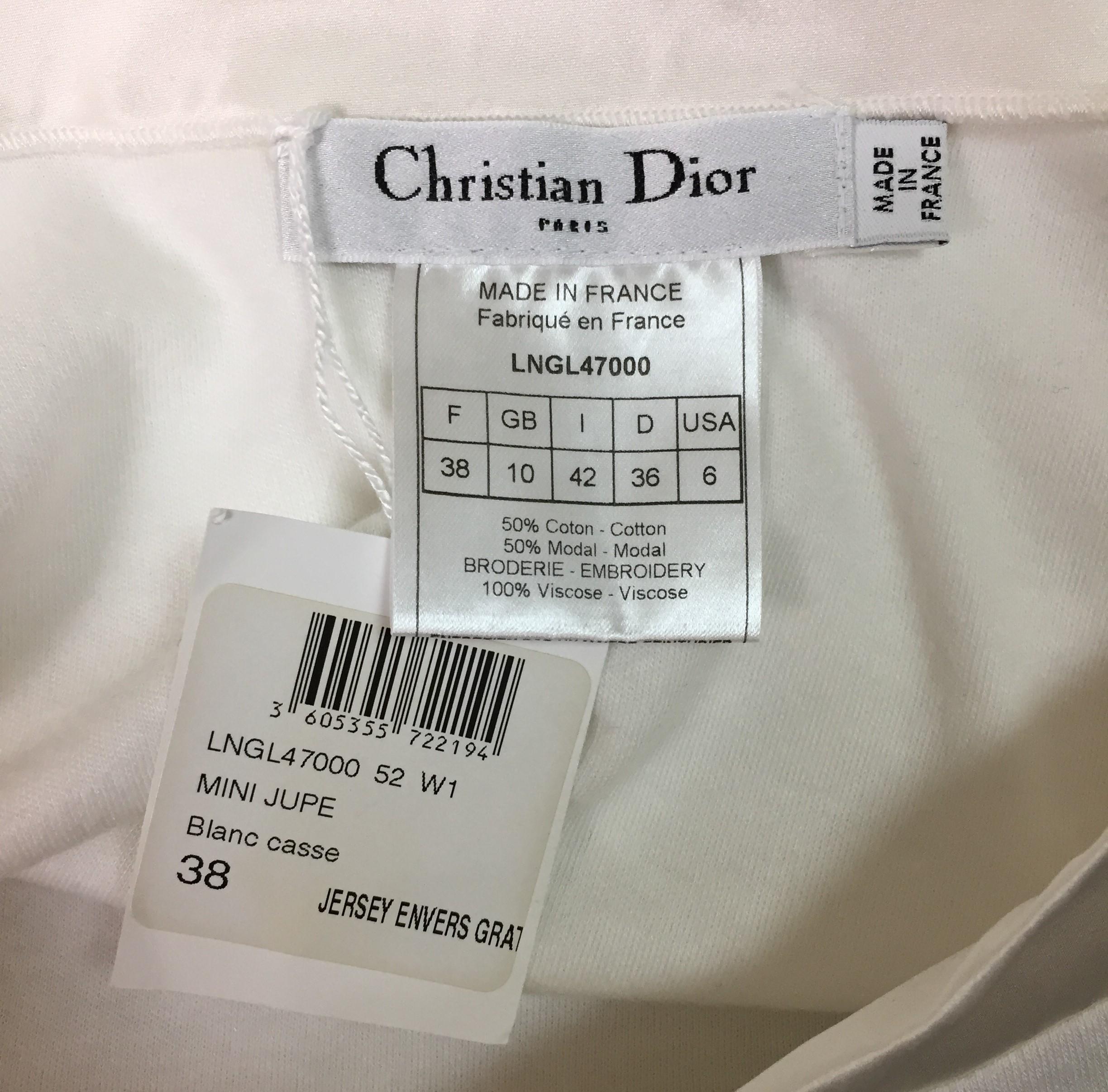 dior tennis skirt