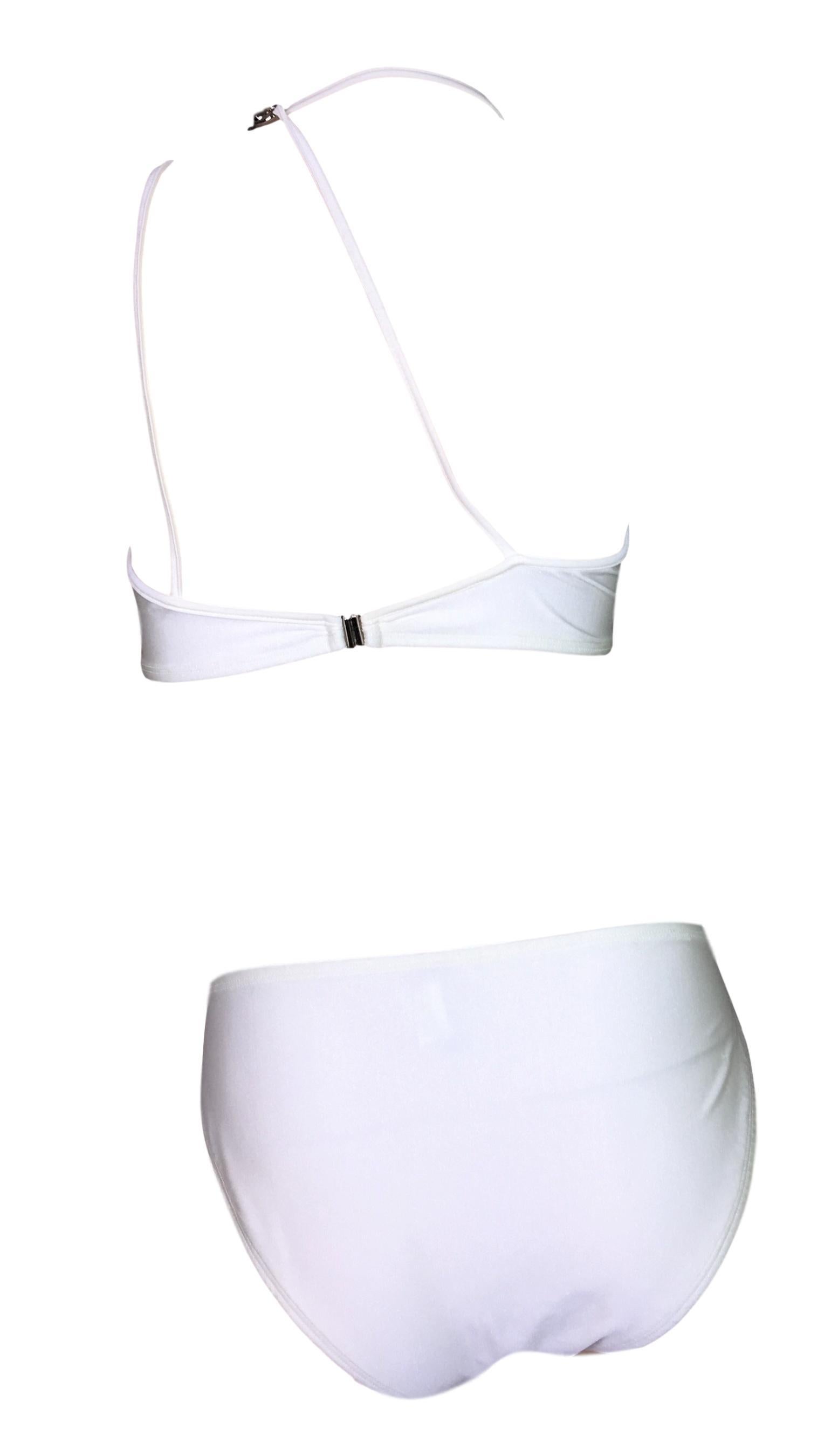 white gucci bikini