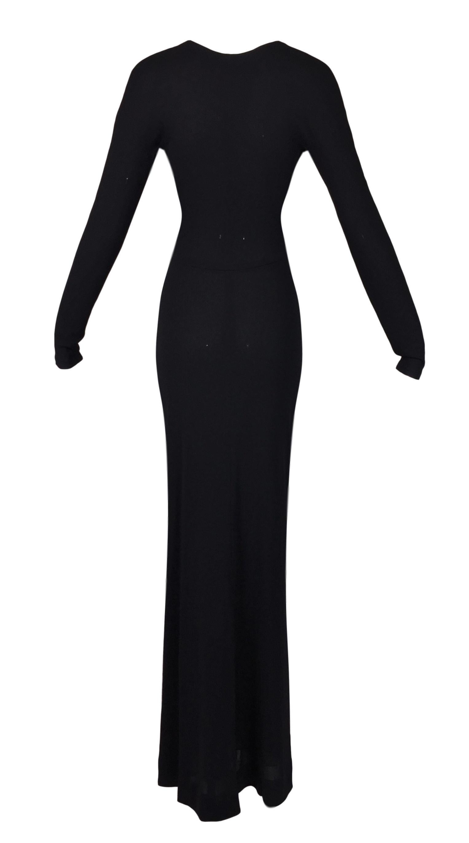 stomach cut out dress