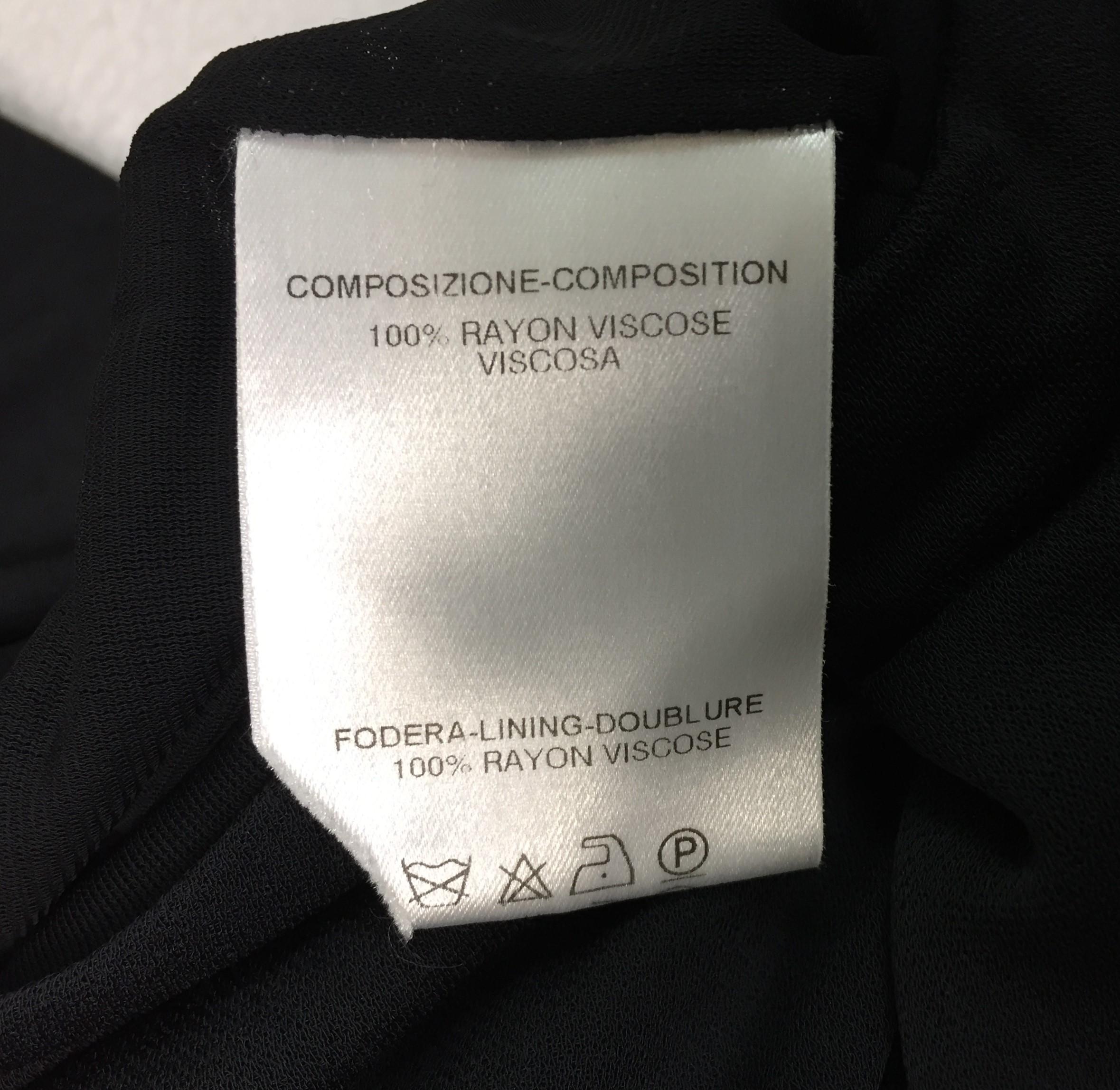 2002 Gucci by Tom Ford Long Black Cut-Out L/S Gown Dress In Good Condition In Yukon, OK