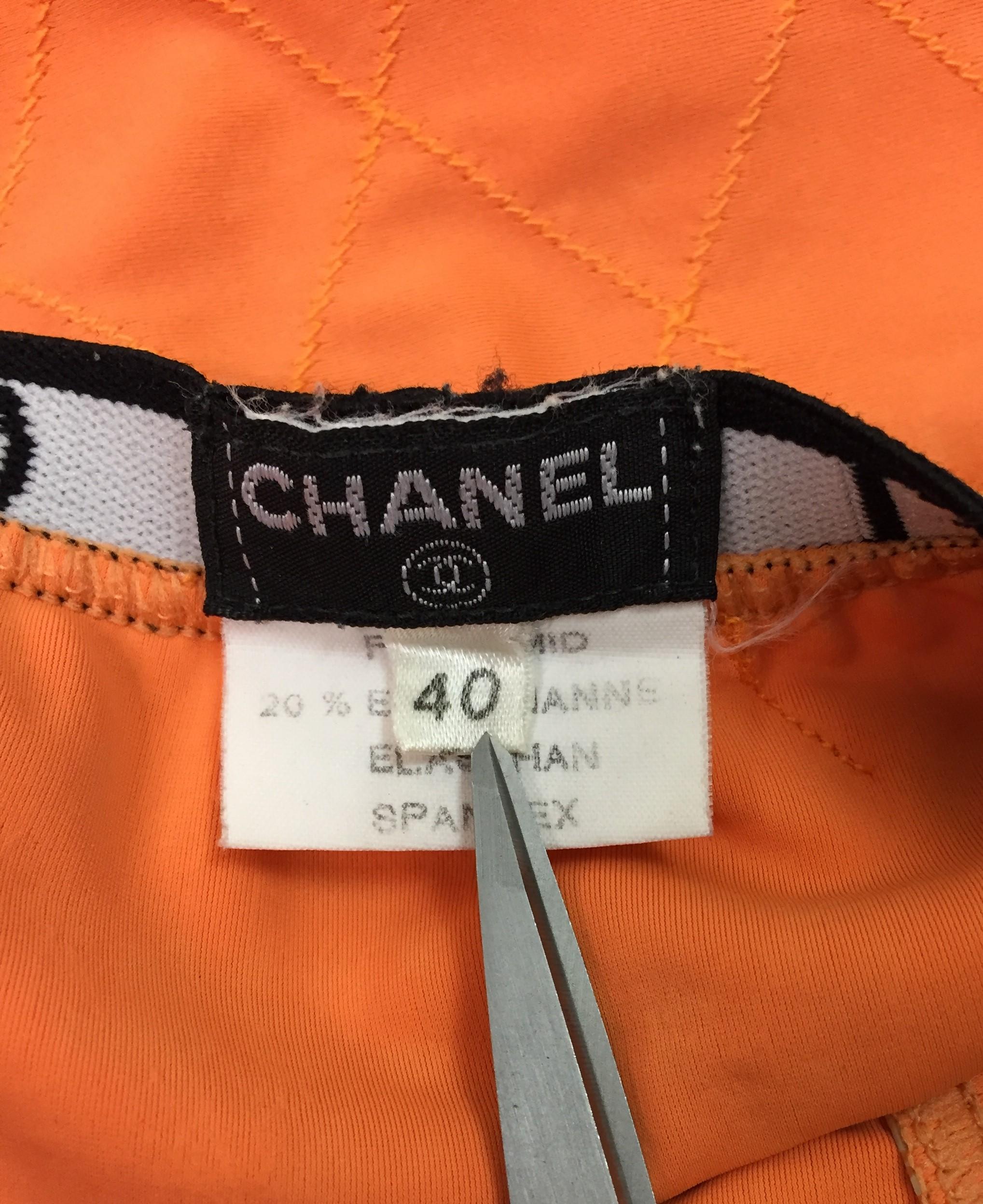 chanel logo bikini