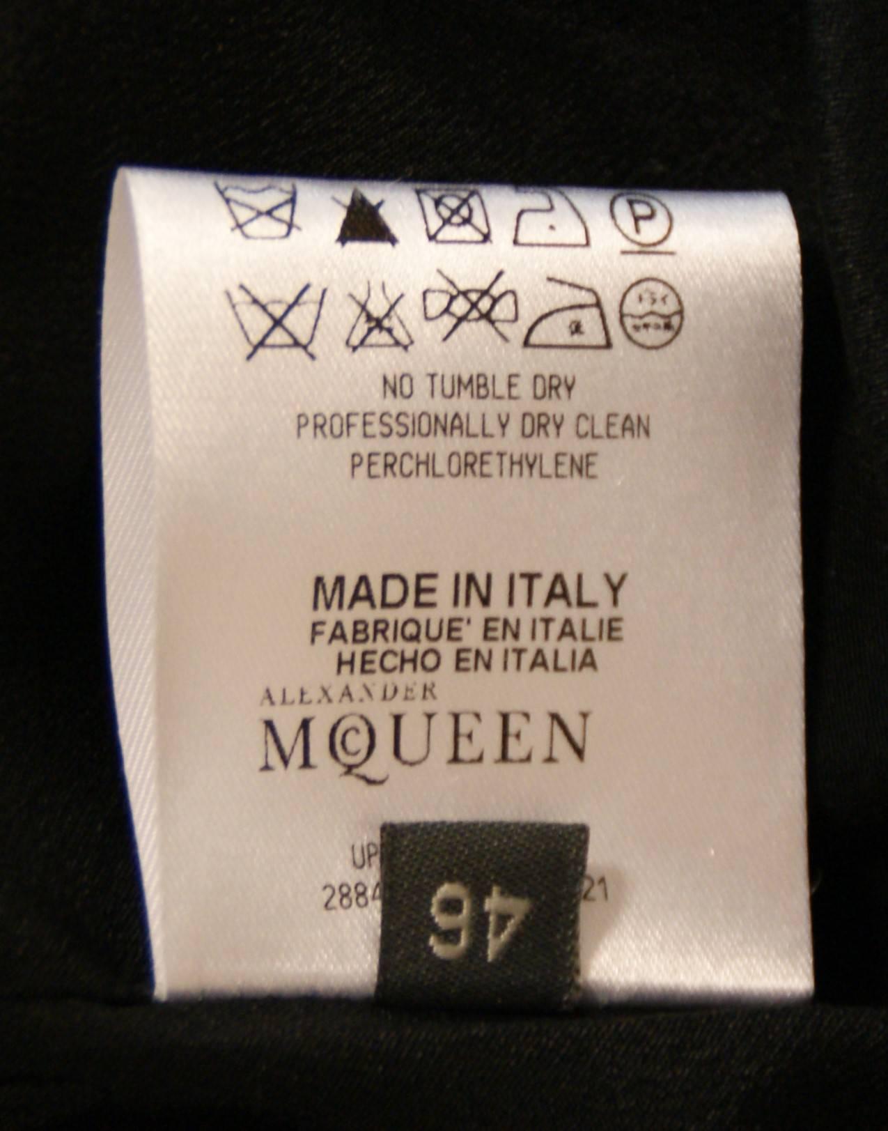 Alexander McQueen Resort 2012 Chinese Embroidered Bead Jacket Skirt Suit  3