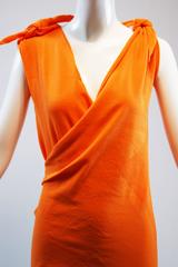 Documented 2005 A-POC by Issey Miyake & Dai Fujiwara 2-Piece Orange Dress Set