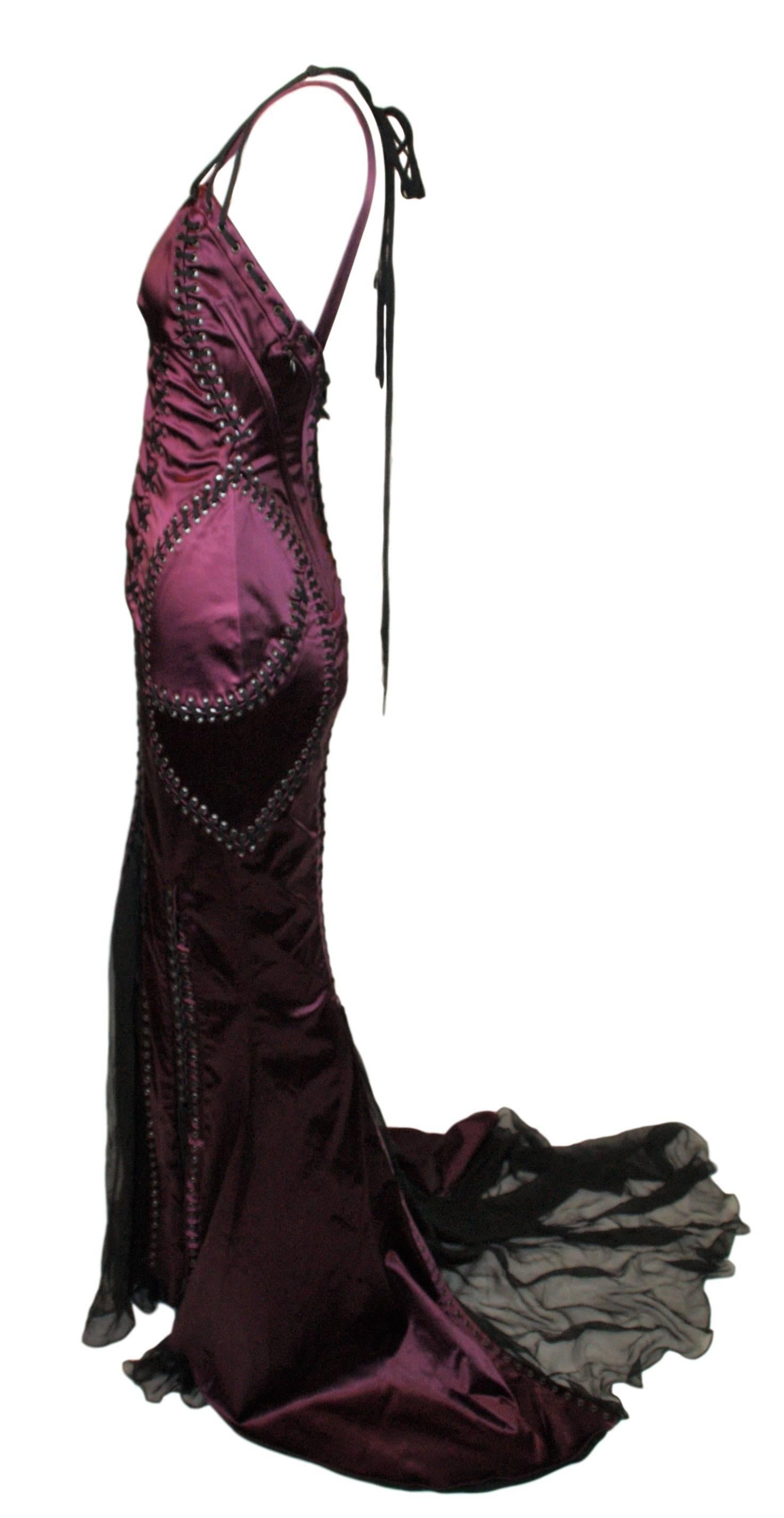 maroon corset dress