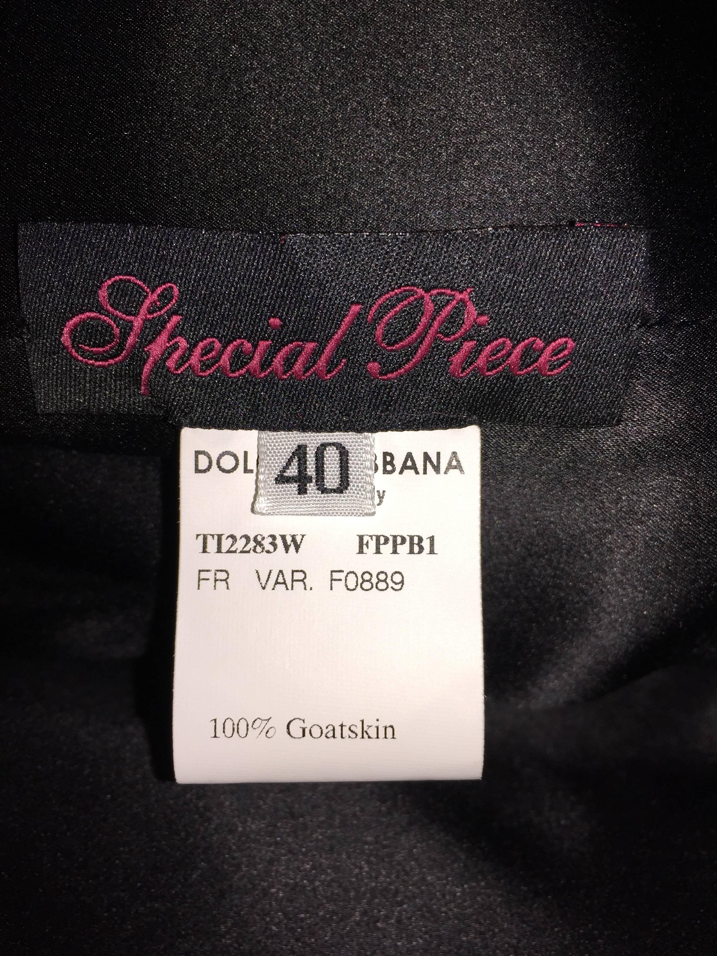 F/W 2009 Dolce & Gabbana 
