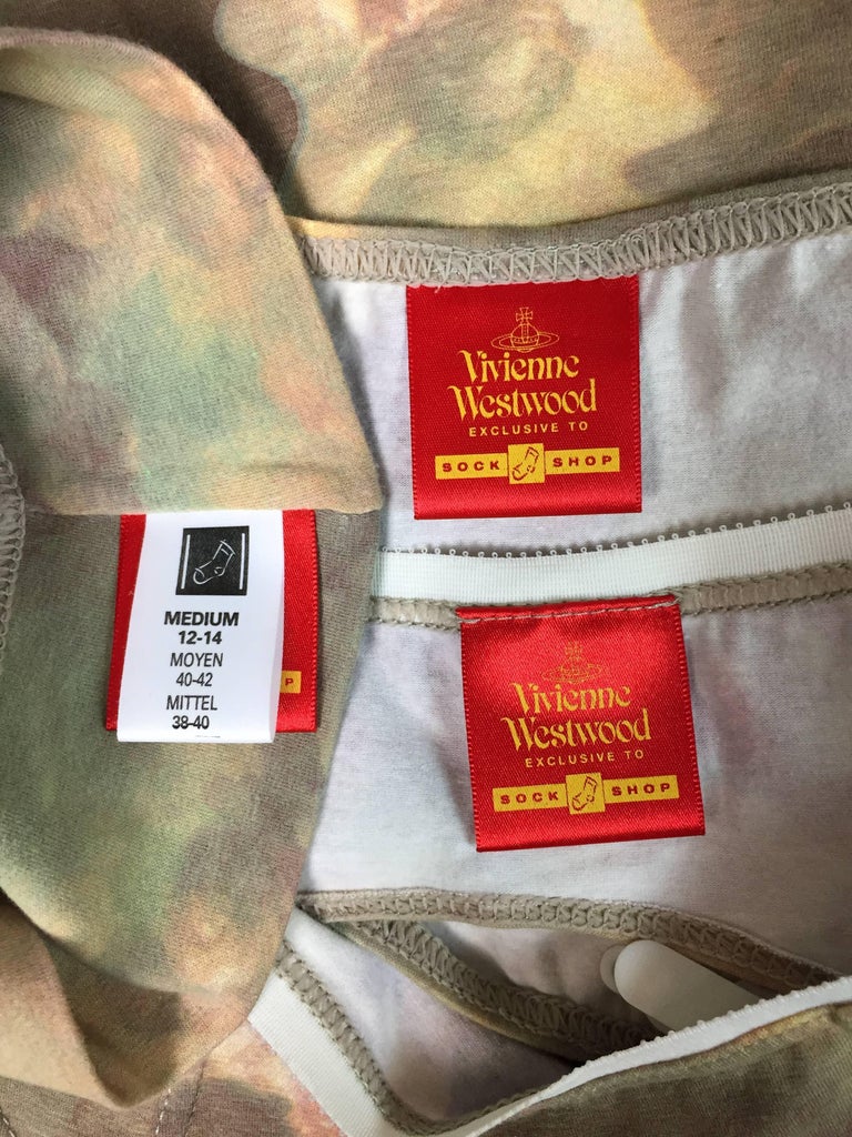 1992年 Vivienne Westwood Sock Shop レオタード Rare 1992 Vivienne Westwood x Sock Shop Toile Sheer | Depop