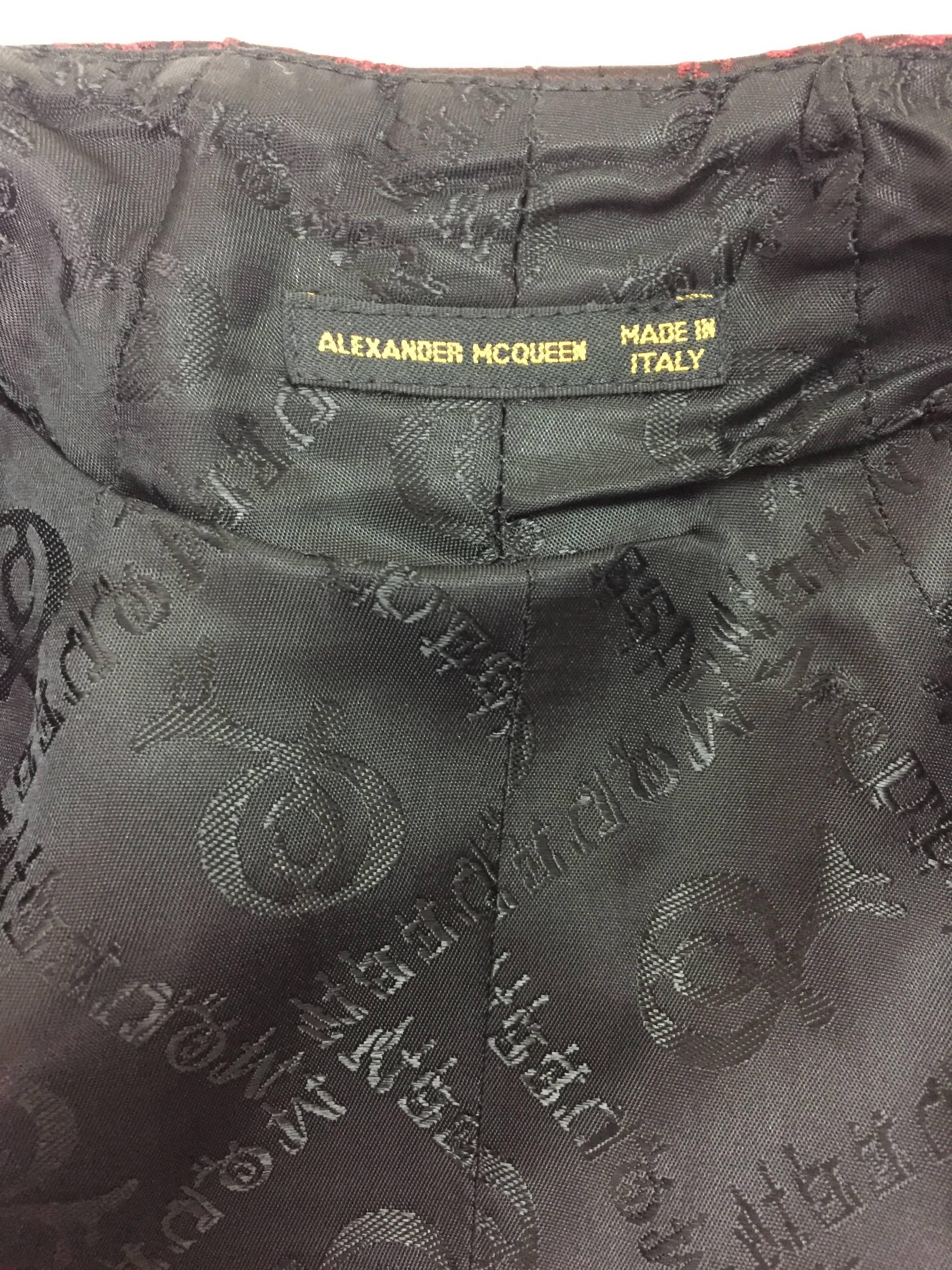 Unworn F/W 1998 Alexander McQueen 