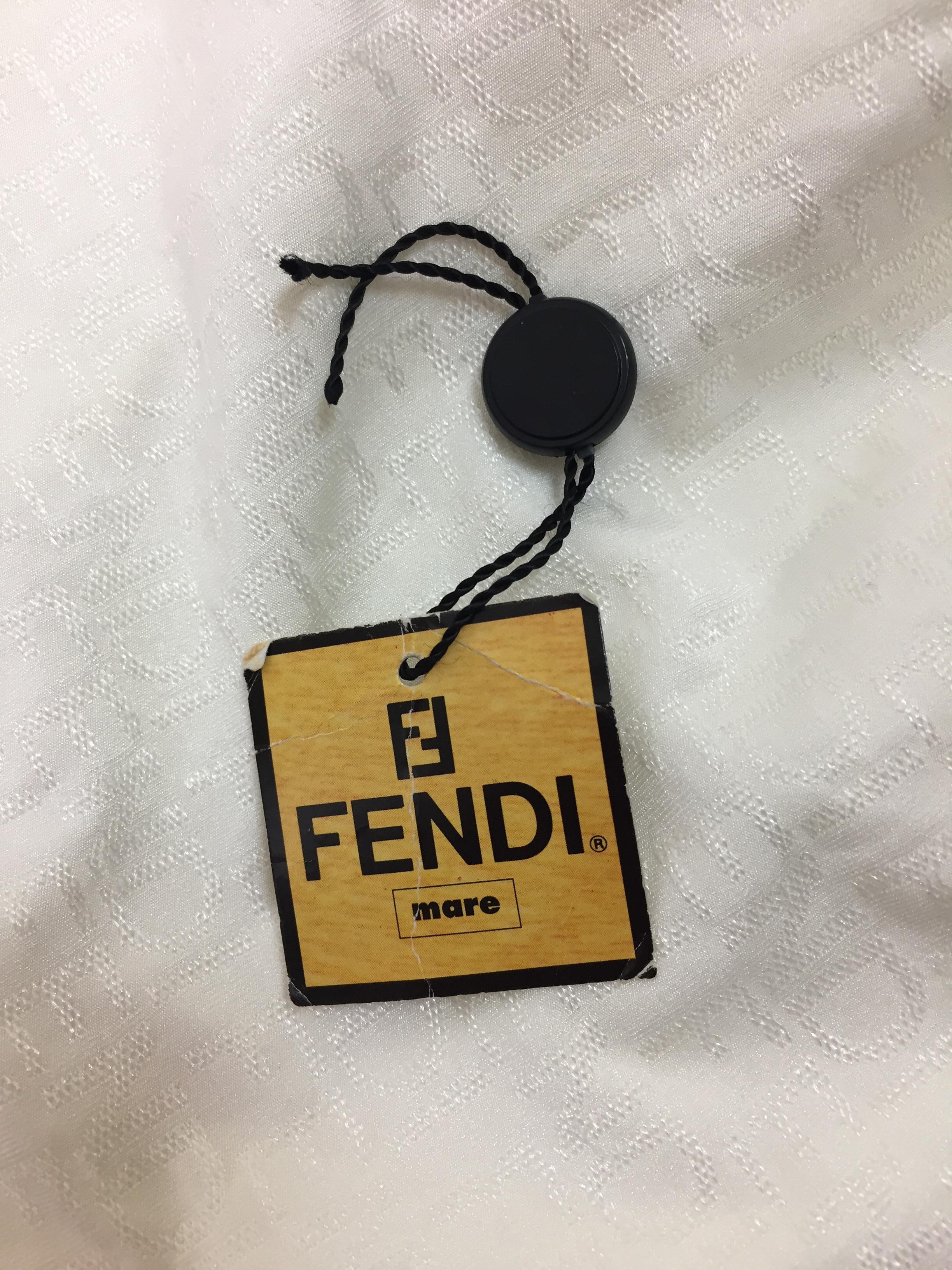 fendi logo bodysuit