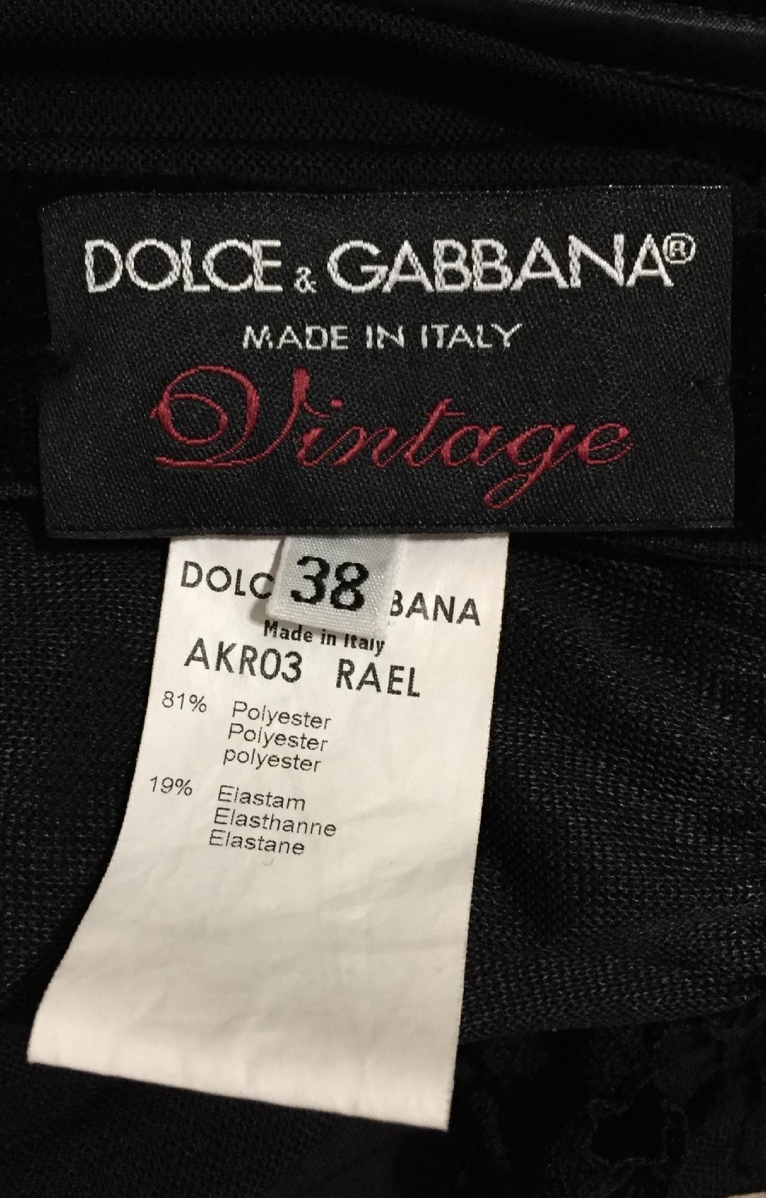 Women's S/S 2003 Dolce & Gabbana Limited Edition 