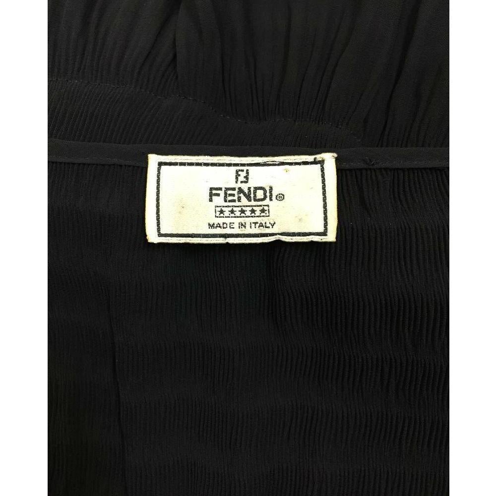 DESIGNER: 1970's Fendi

Please contact for more information and/or photos.

CONDITION: Good- no flaws!

FABRIC: Unknown- likely silk

COUNTRY MADE: Italy

SIZE: Unknown- please see measurements

MEASUREMENTS; provided as a courtesy only- not a