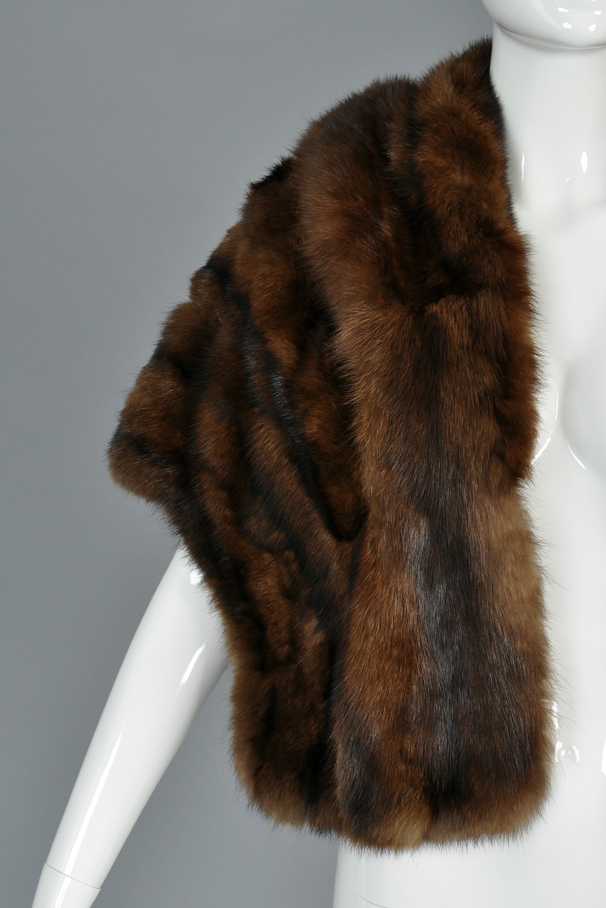 Women's 1950s Russian Sable Fur Stole